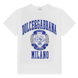 Dolce and Gabbana Logo T Shirt Juniors