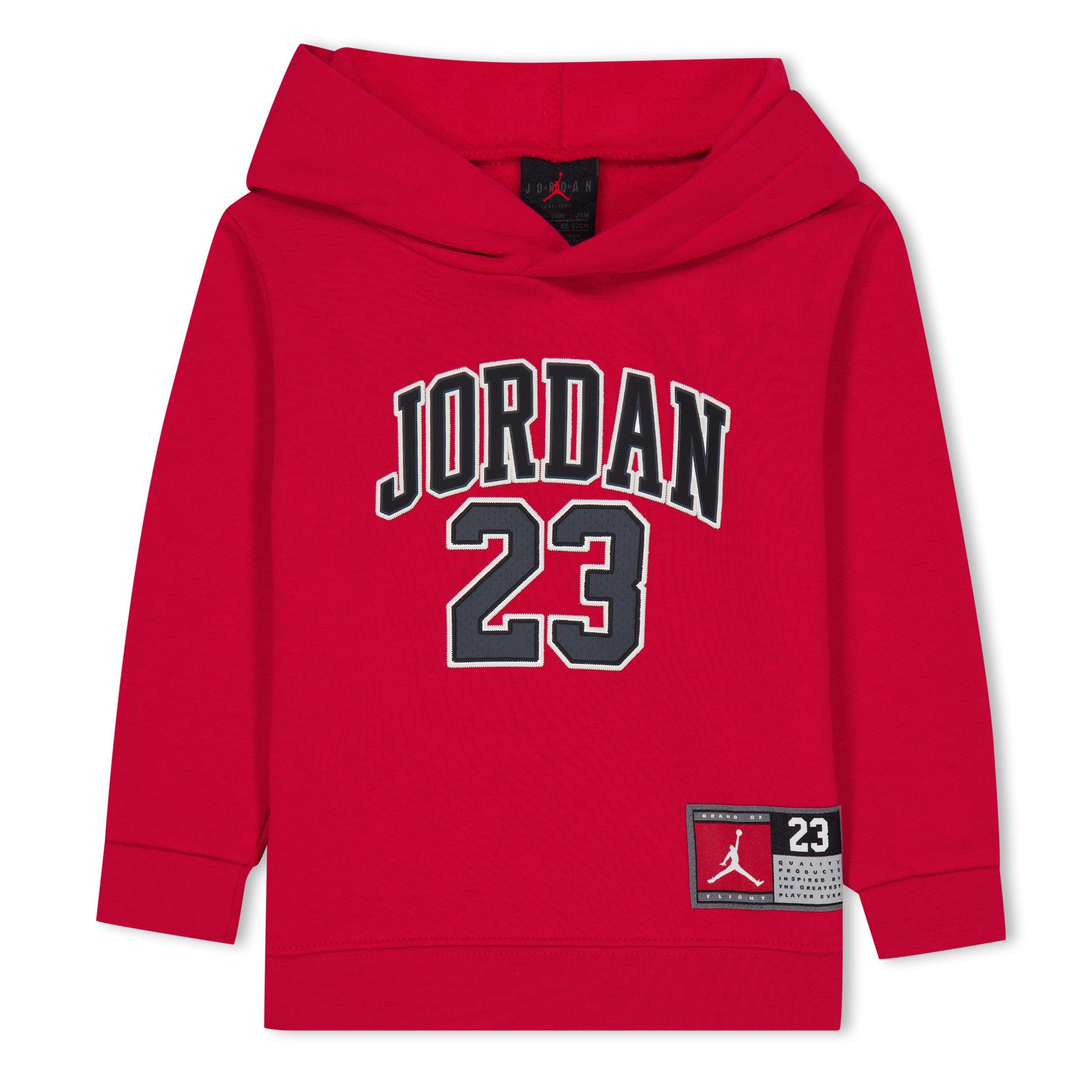 Gym Red - Air Jordan - Kids' AirJordan Logo Fleece Tracksuit - 2