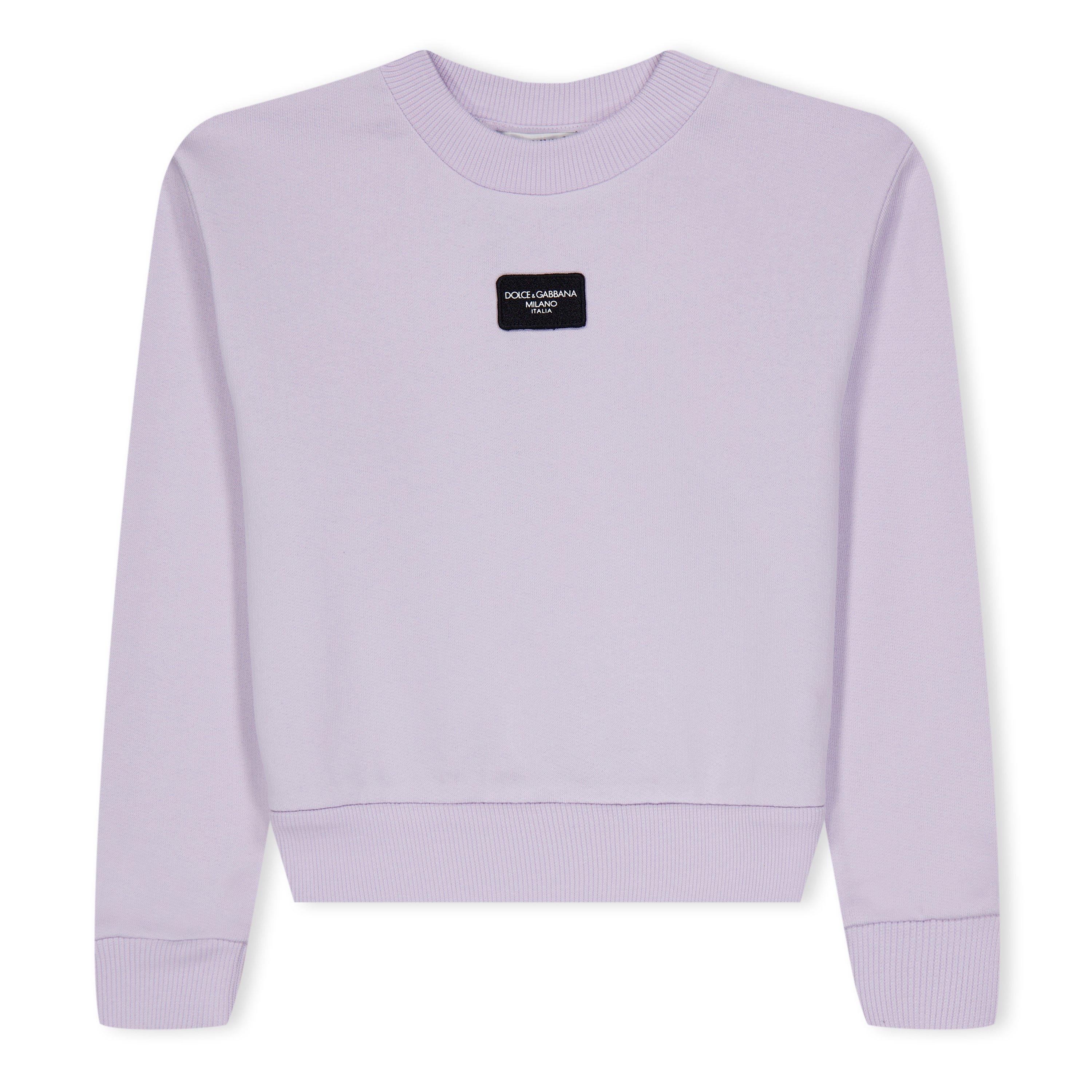 Dolce and Gabbana Logo Sweater Juniors - Purple F4519 - Size 8Y