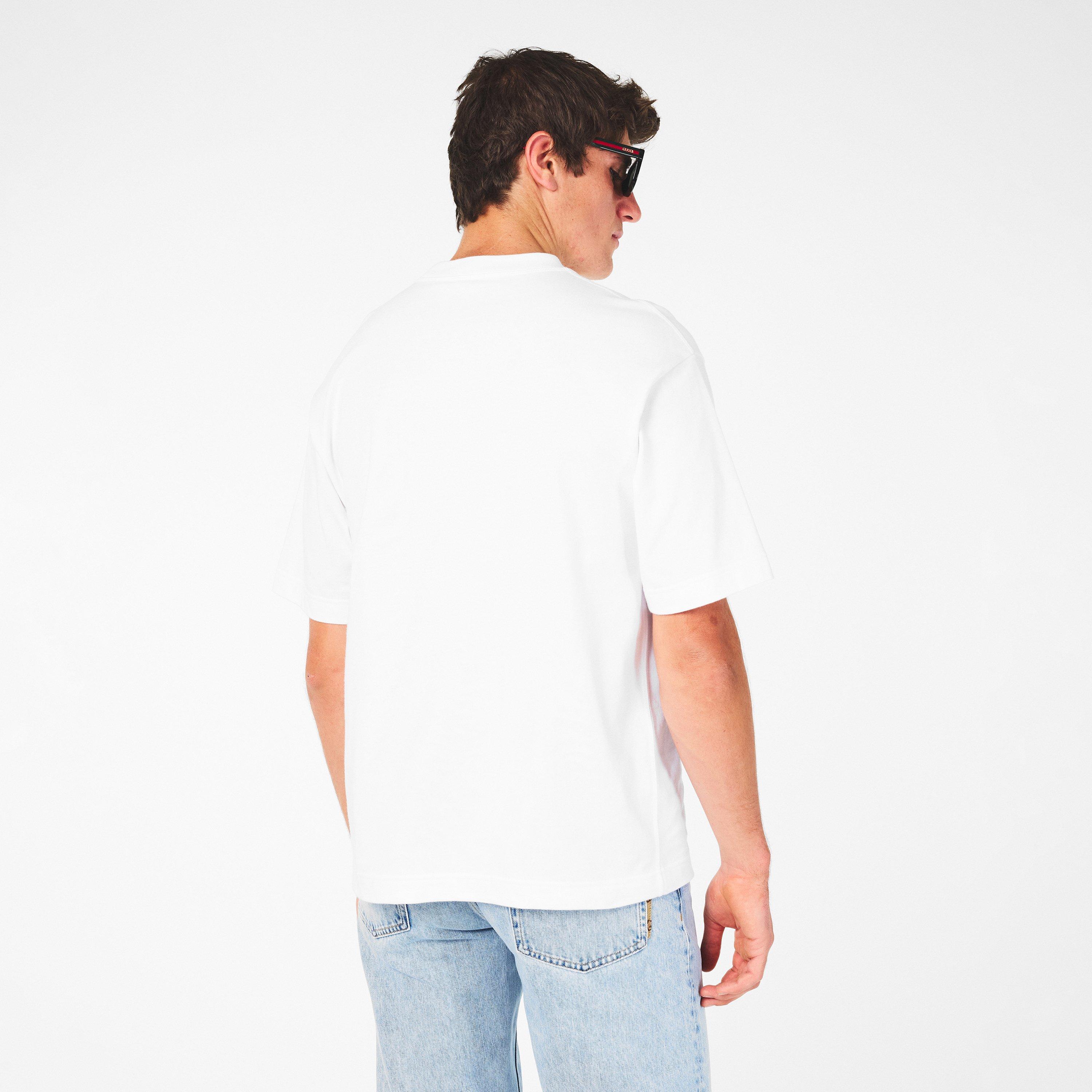 White - Gucci - Logo Print T-Shirt - 4