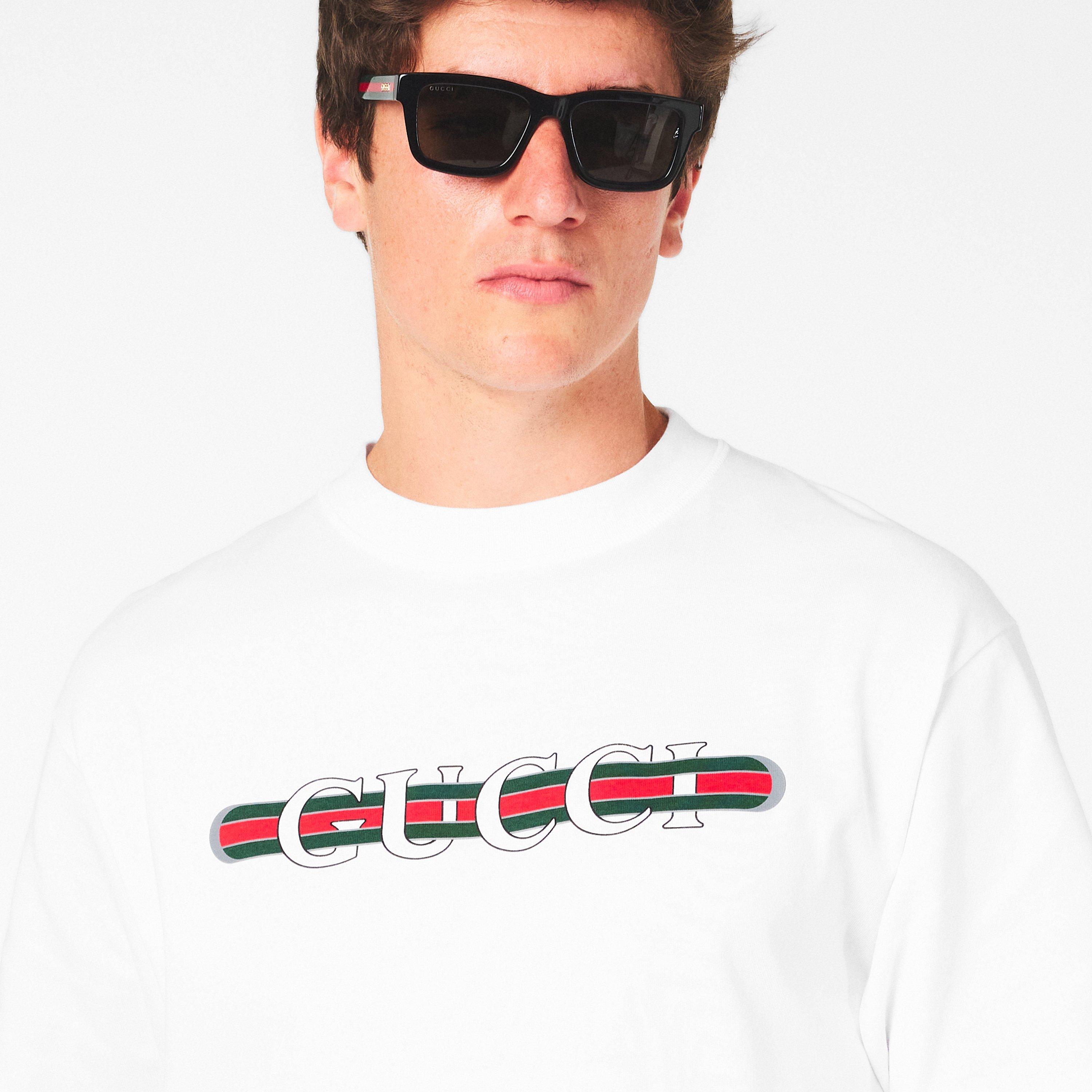 Gucci Logo Print T-Shirt | Cruise Fashion