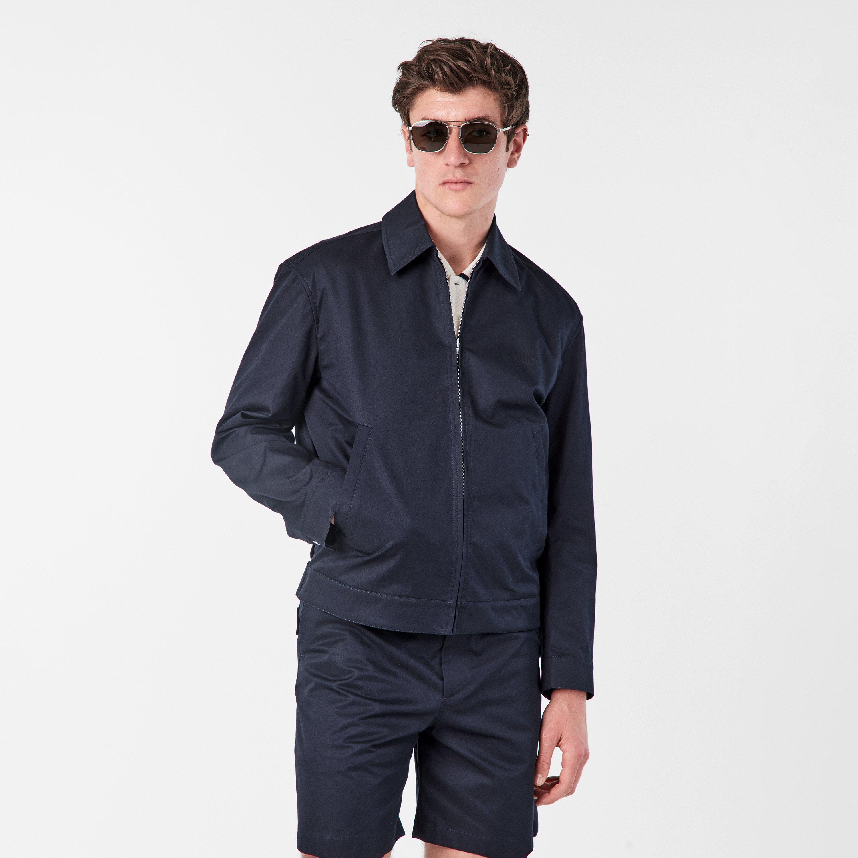 Ink - Gucci - Men's Cotton Long Sleeve Harrington Jacket - 3