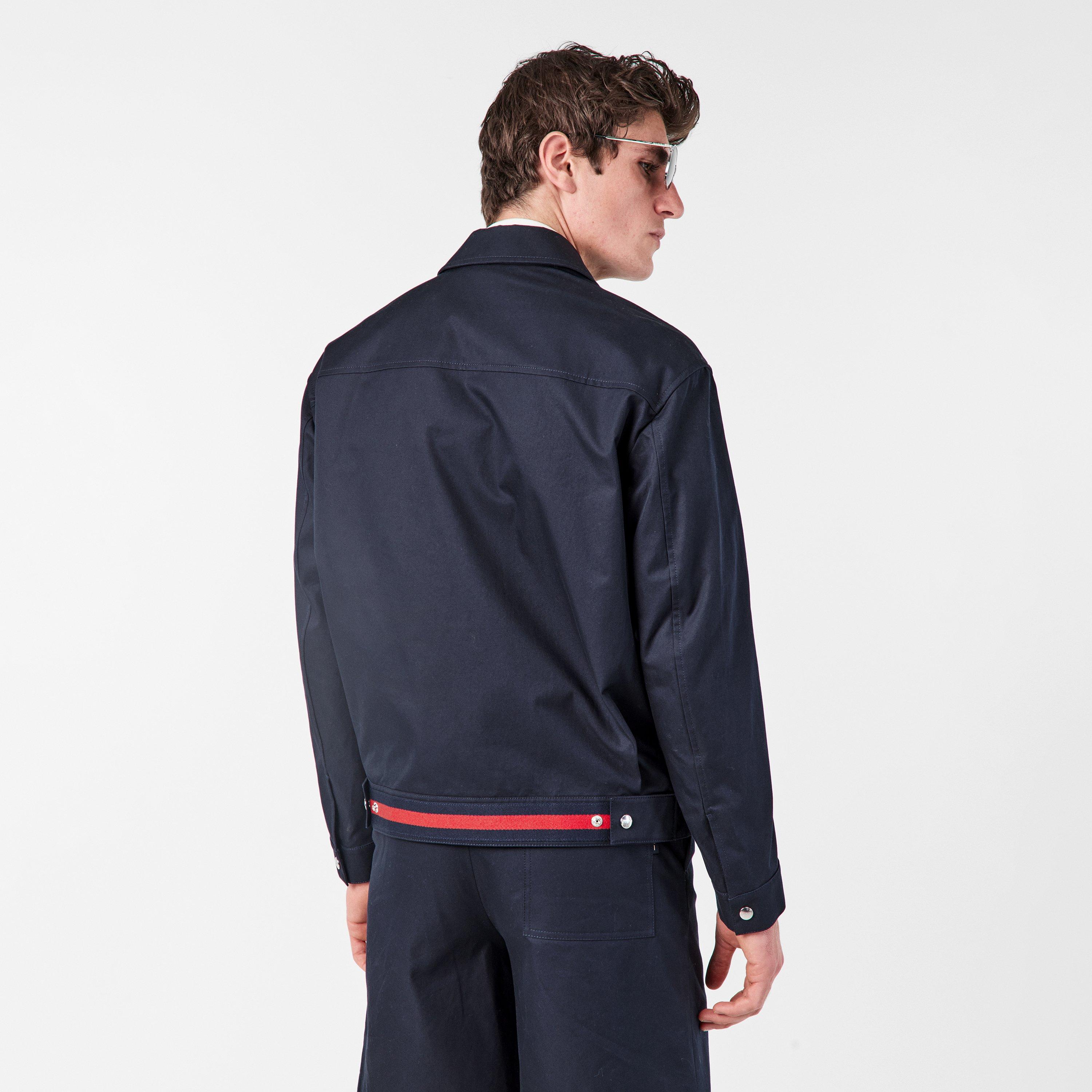 Ink - Gucci - Men's Cotton Long Sleeve Harrington Jacket - 4