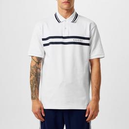 Gucci Stripe Polo Top