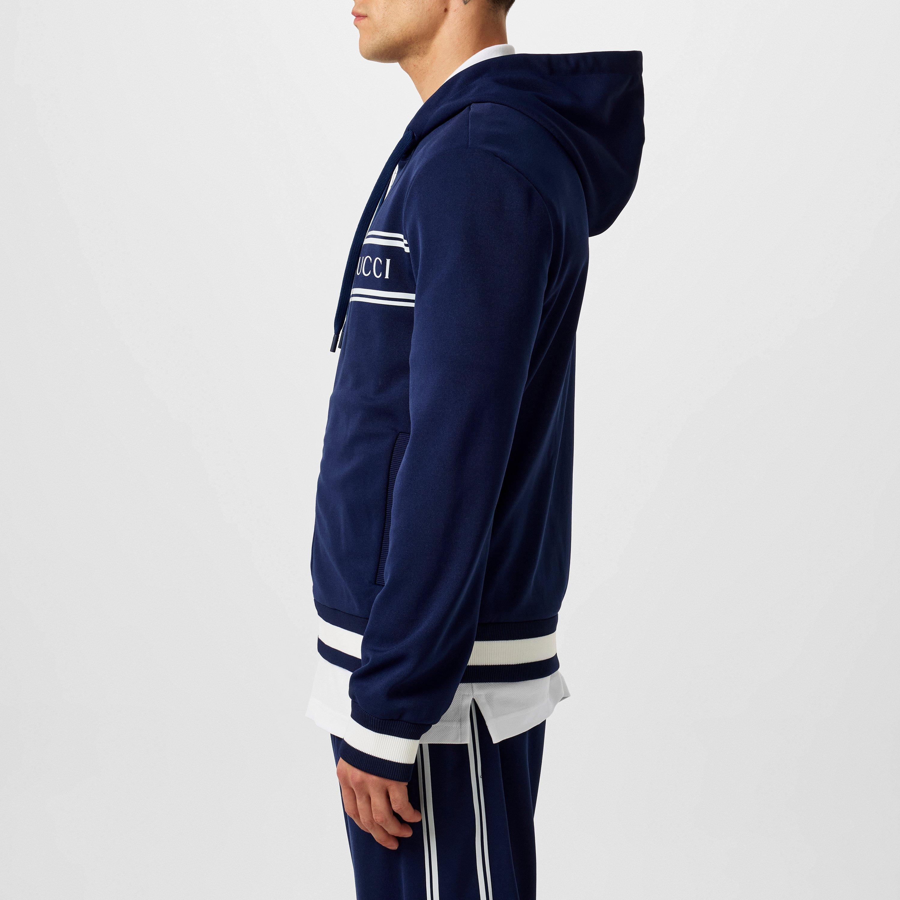 Black Iris - Gucci - Logo Zip Hoodie - 2