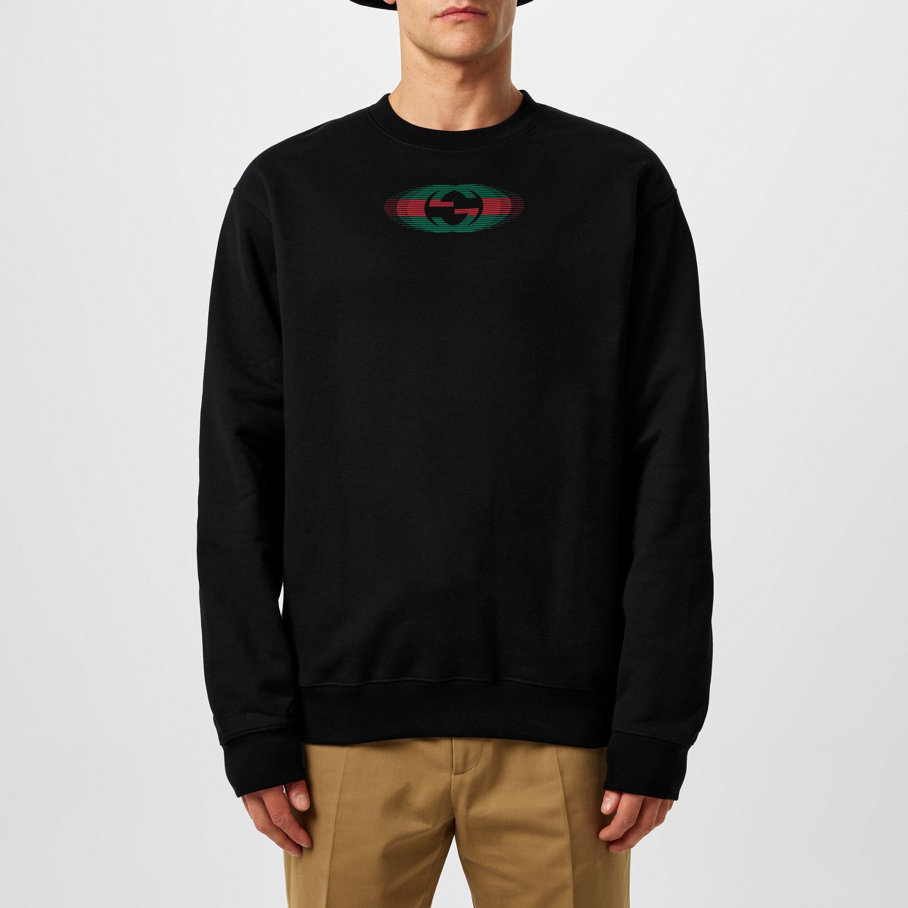 Black/Mc - Gucci - Logo Sweatshirt - 1