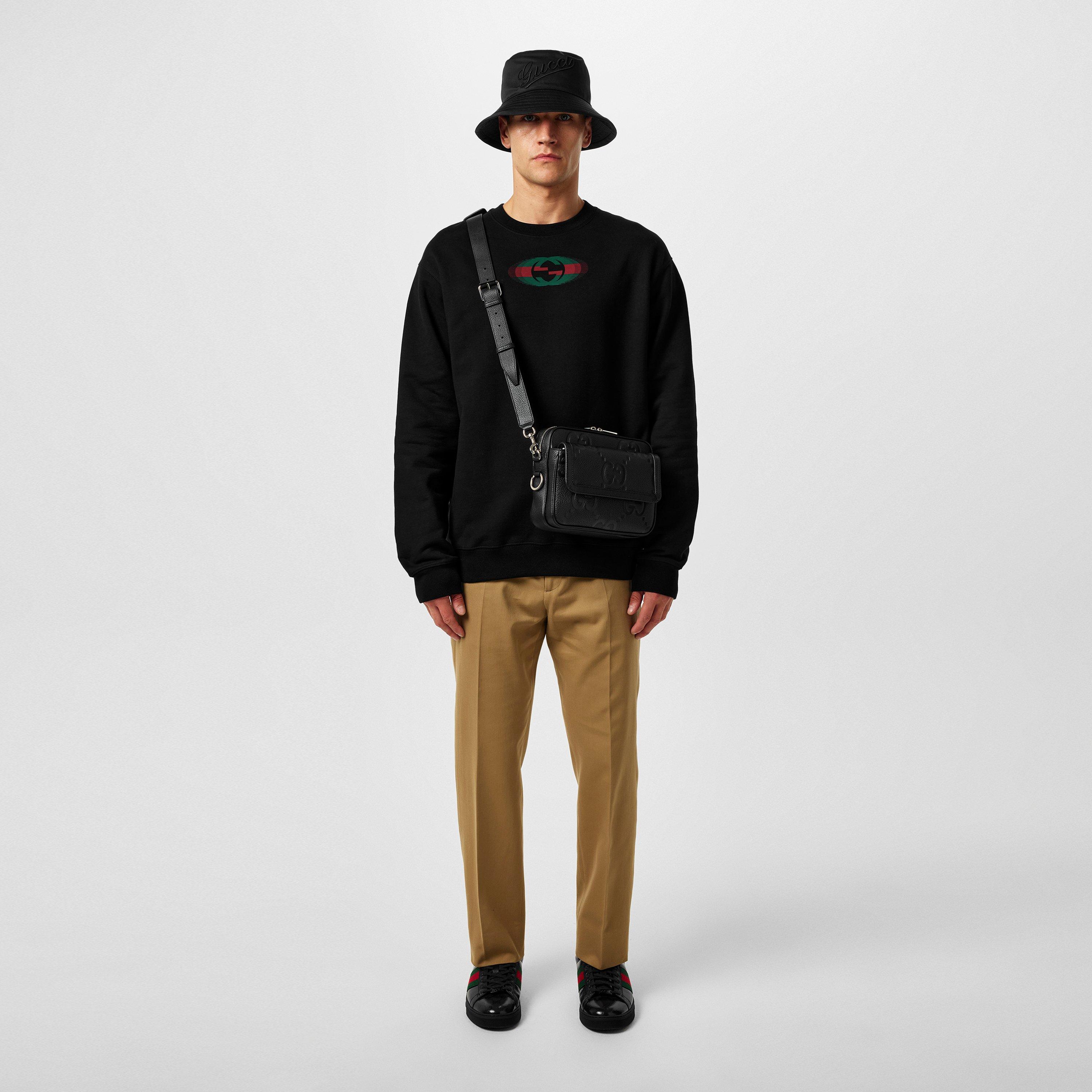 Black/Mc - Gucci - Logo Sweatshirt - 4