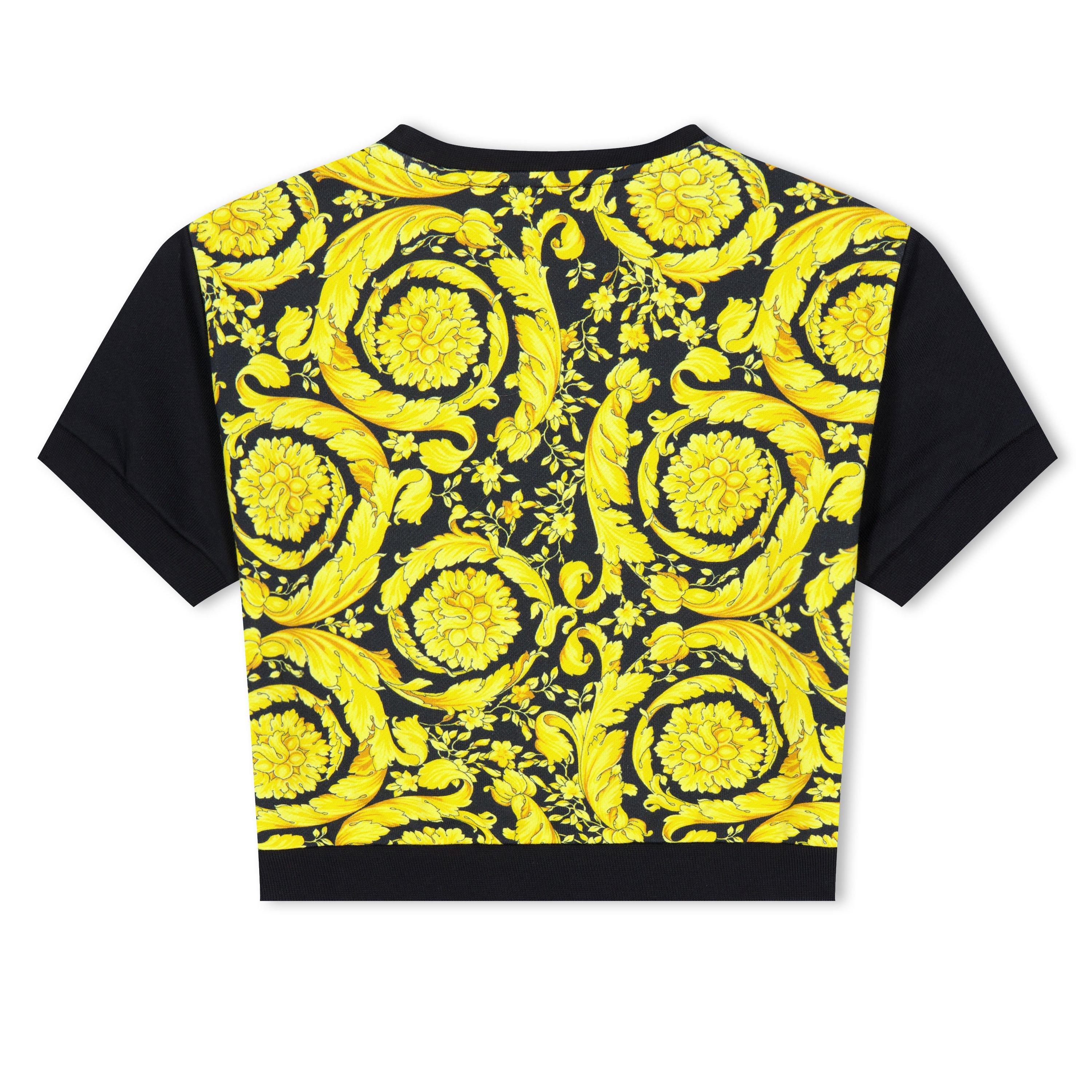 Blk/Gld 2B130 - Versace - Barocco T-Shirt Juniors - 2