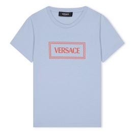 Versace Logo T Shirt Juniors