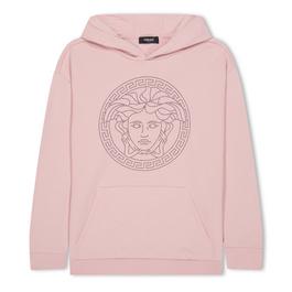 Versace Rhinestone-Embellished Hoodie Juniors