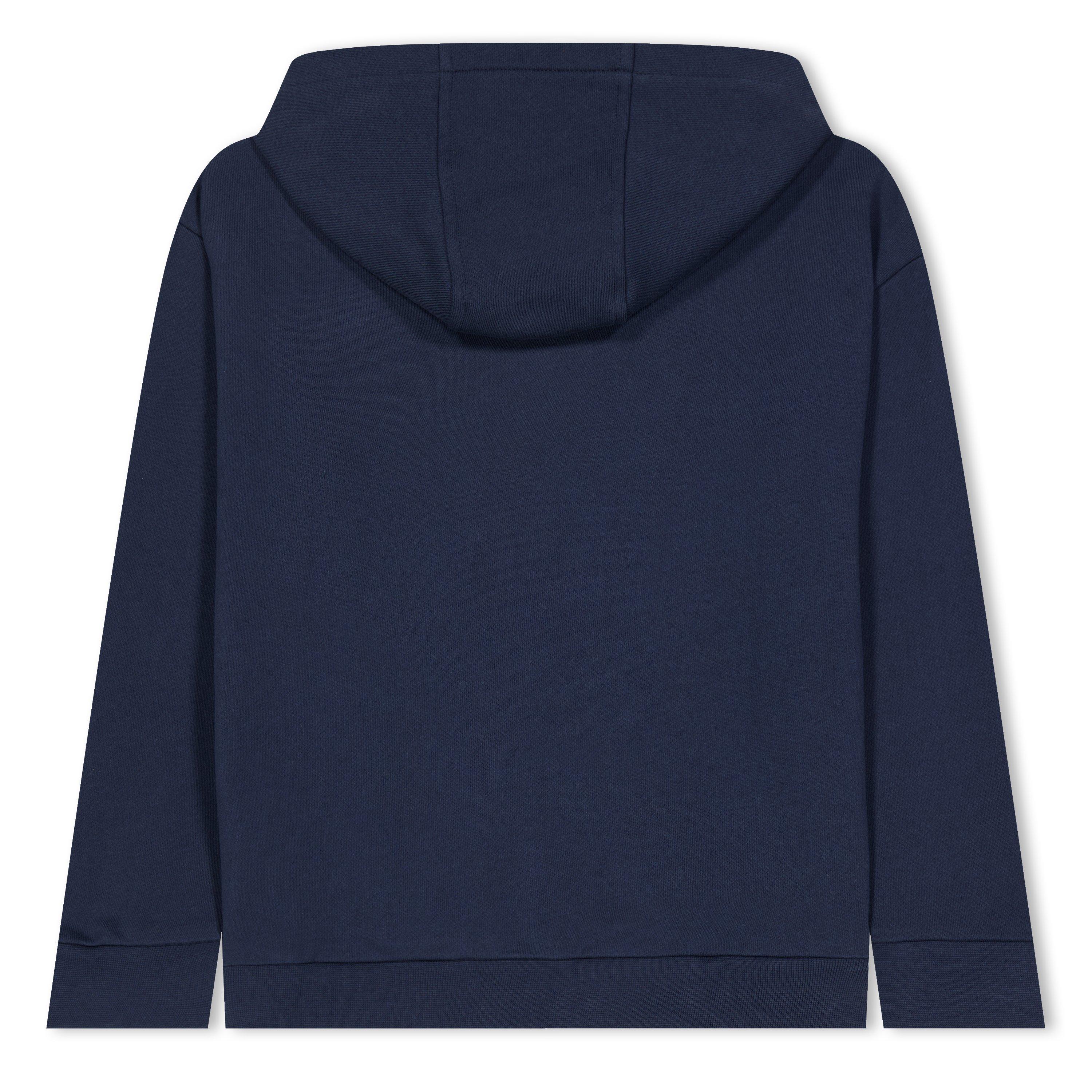 Navy 2U230 - Versace - Rhinestone-Embellished Hoodie Juniors - 2