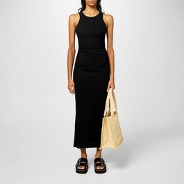 Ganni Ribbed Tank Dress