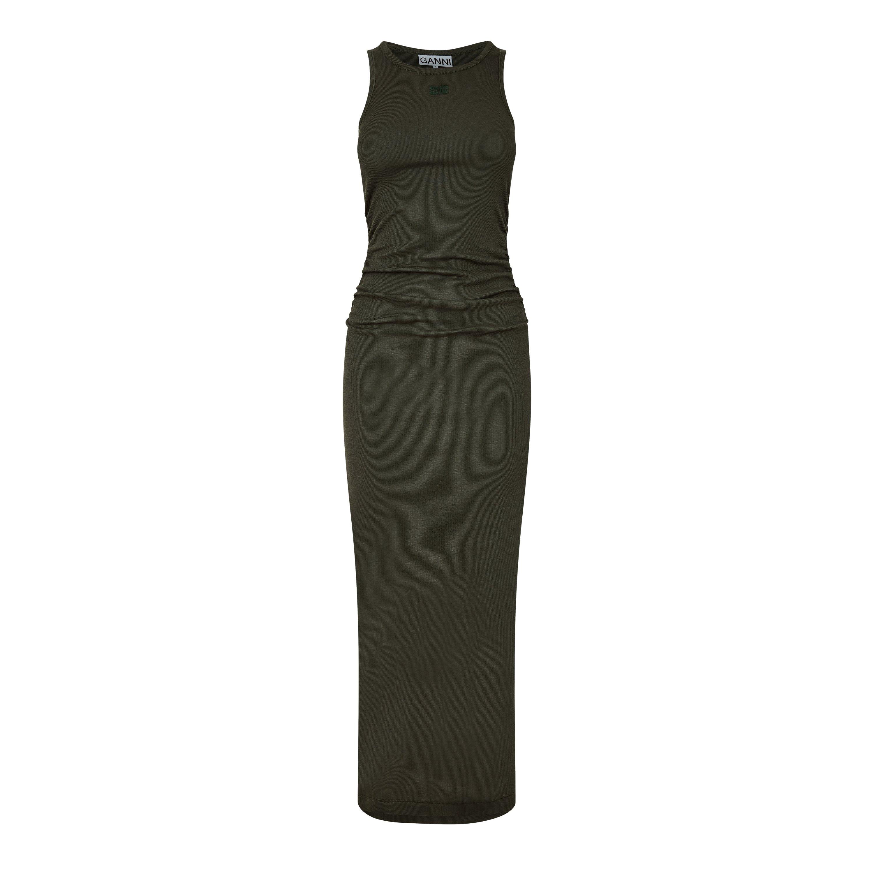 Climbing Ivy - Ganni - Ribbed Tank Dress - 5