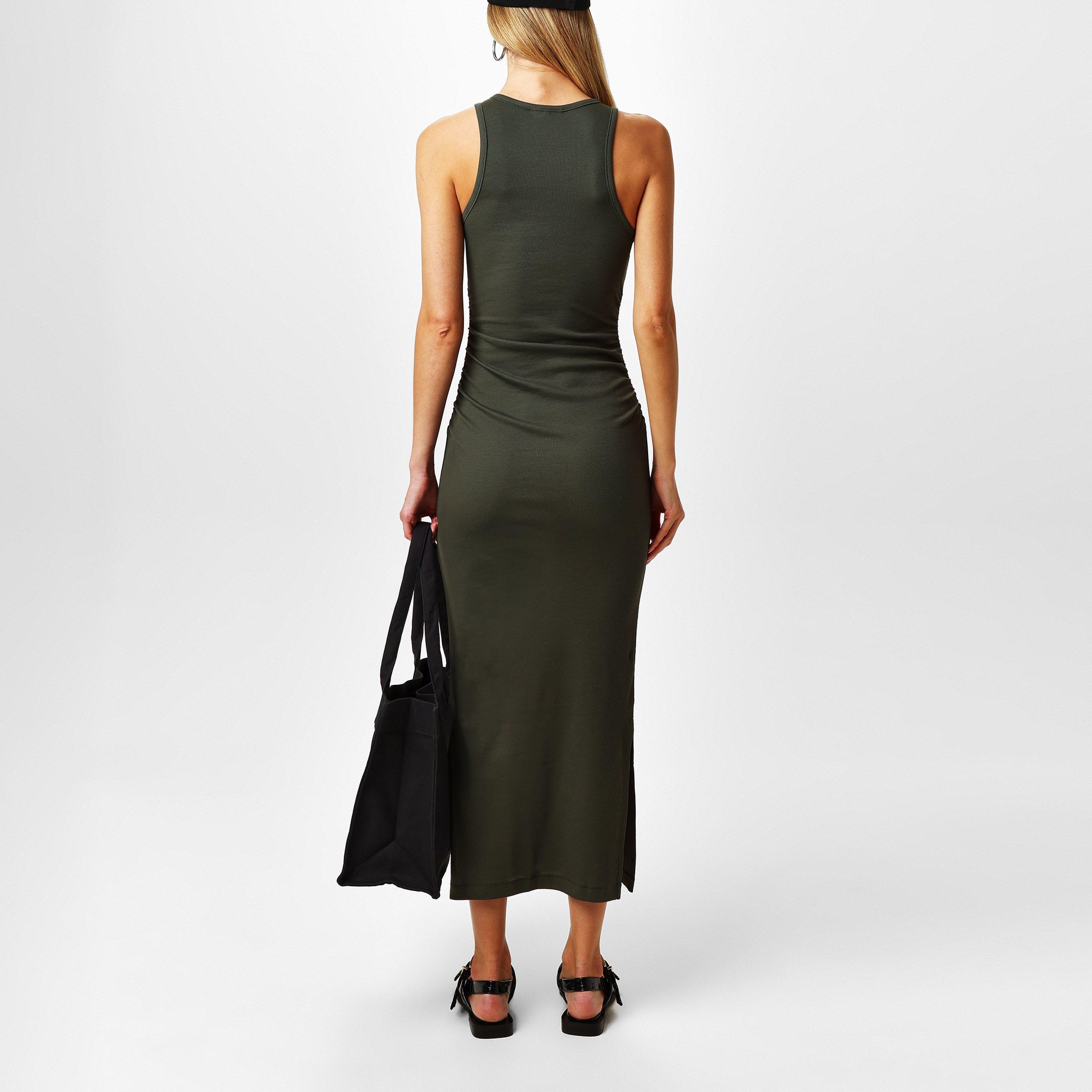 Climbing Ivy - Ganni - Ribbed Tank Dress - 3