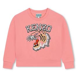 Kenzo Embroidered Logo Sweatshirt Juniors