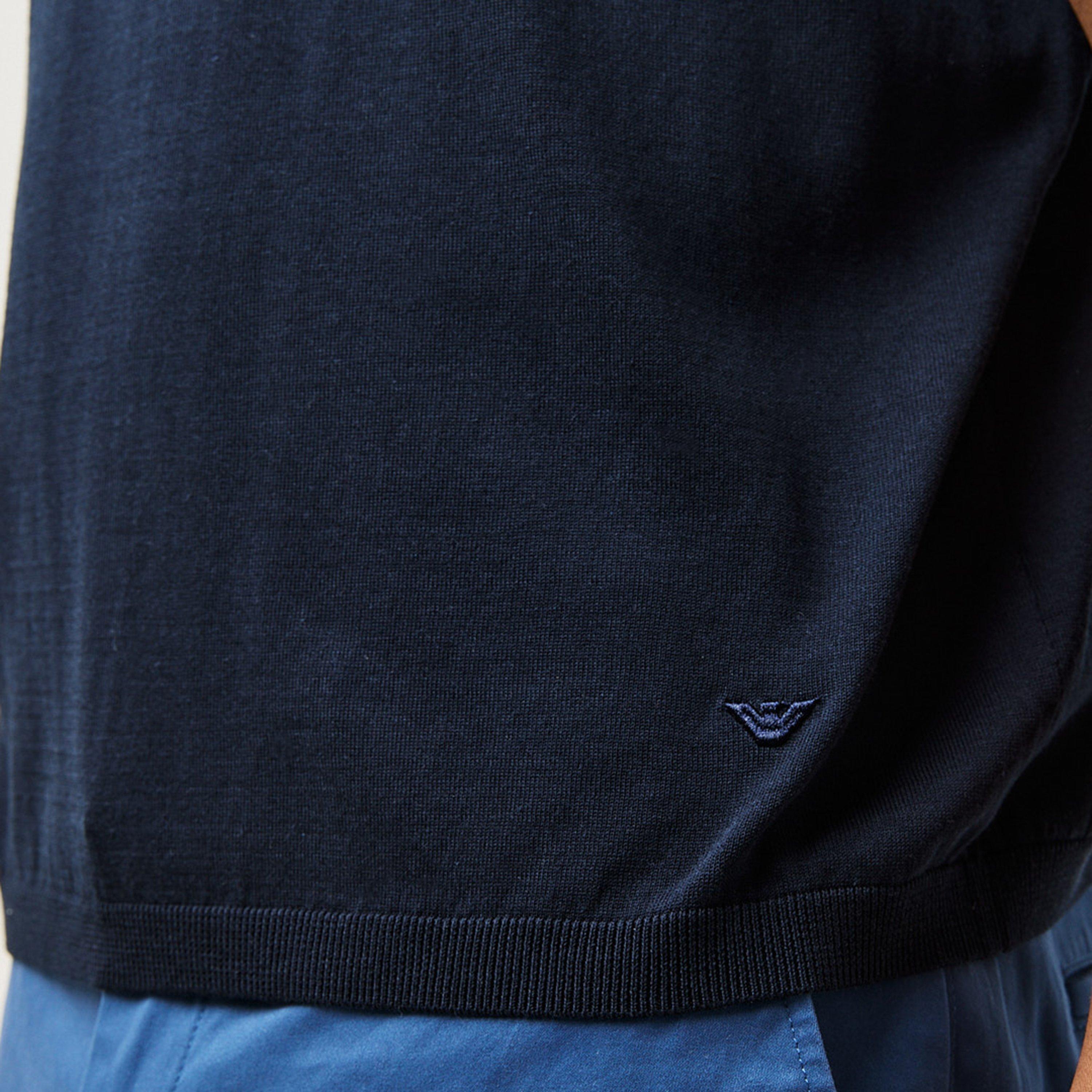 Navy 0920 - Emporio Armani - Men's Short Sleeve Polo Shirt - 5