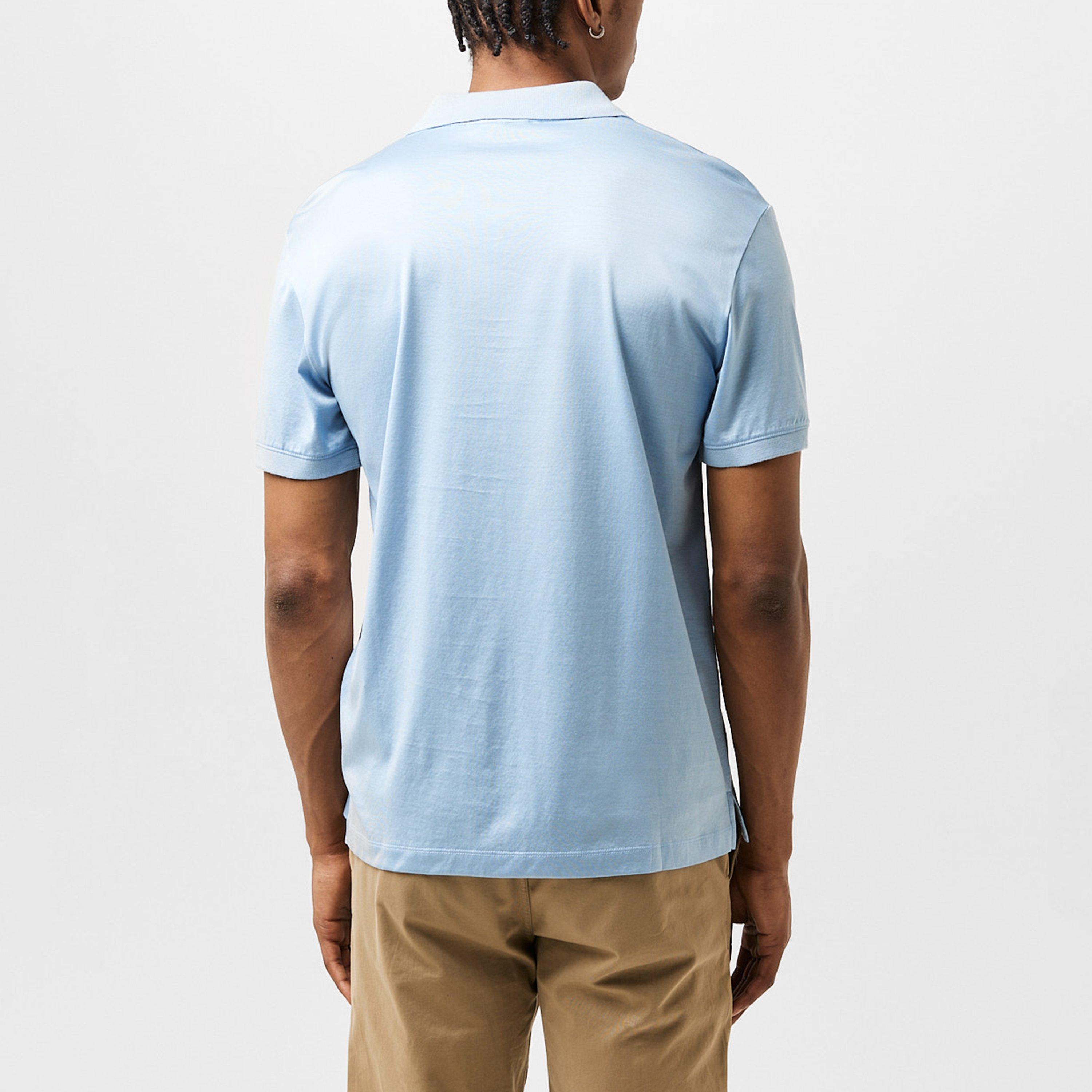 Subdued Blue - Emporio Armani - Men's Short-Sleeve Polo Shirt - 4