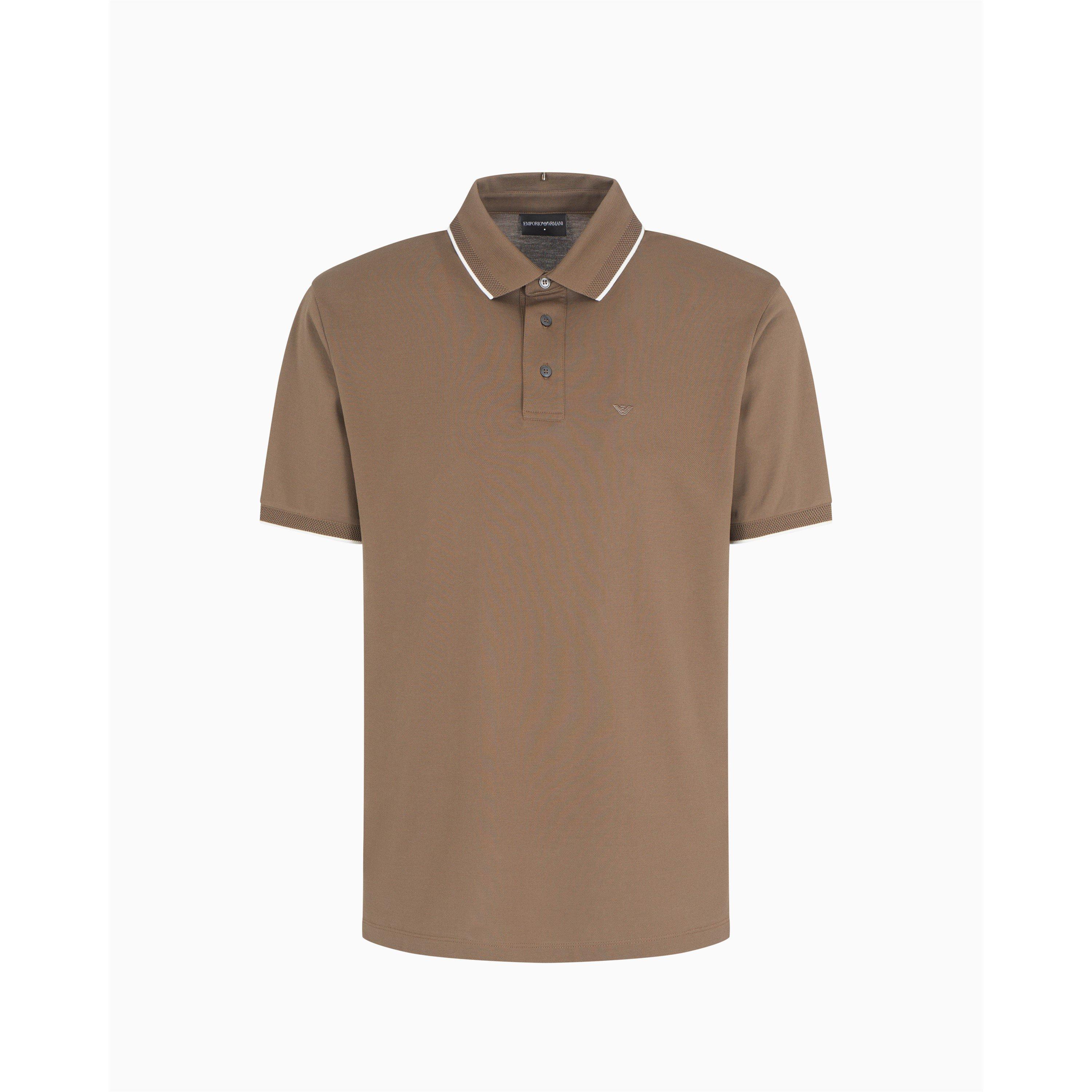 Emporio Armani Men's Short-Sleeve Polo Shirt | Flannels