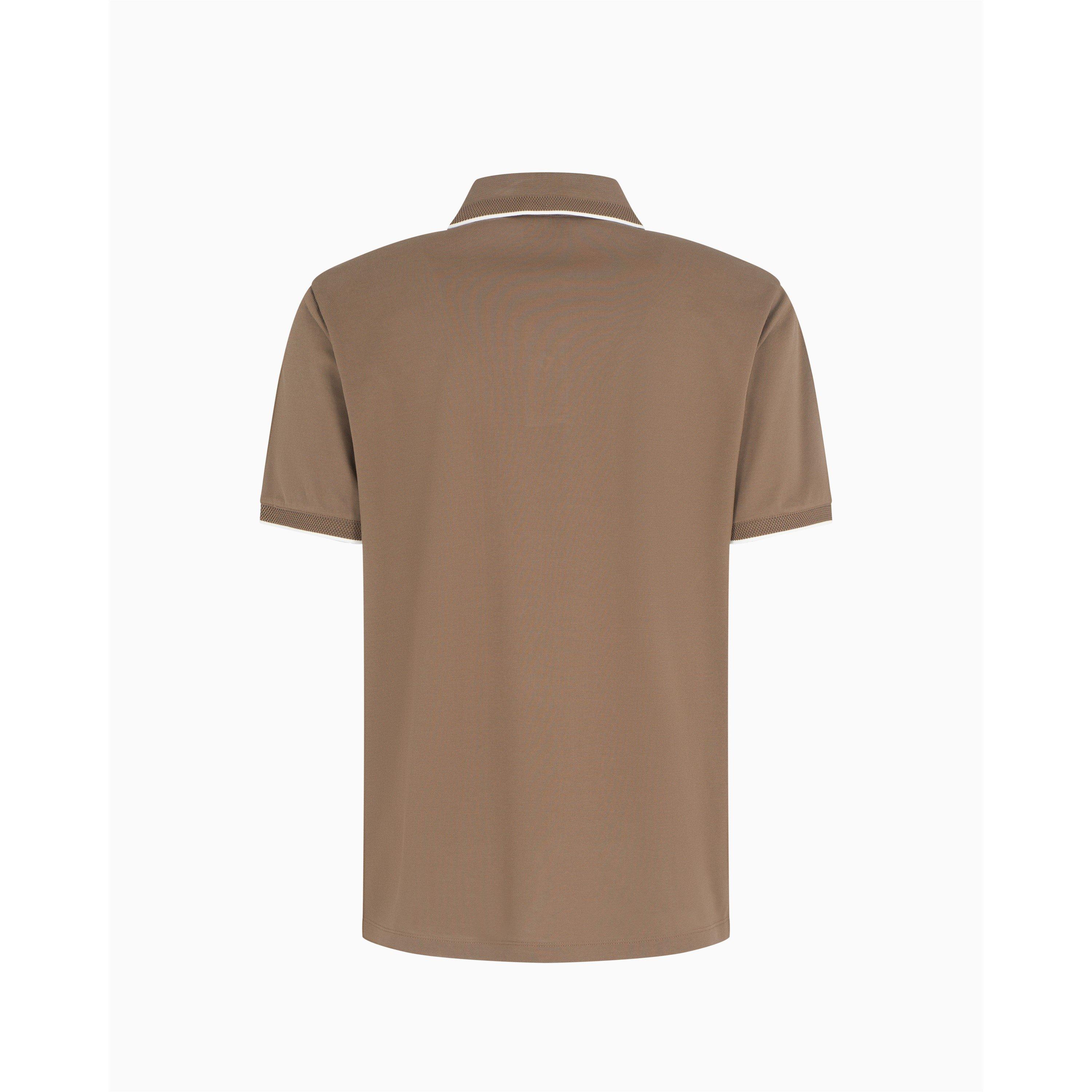 Chocolate Chip - Emporio Armani - Men's Short-Sleeve Polo Shirt - 2