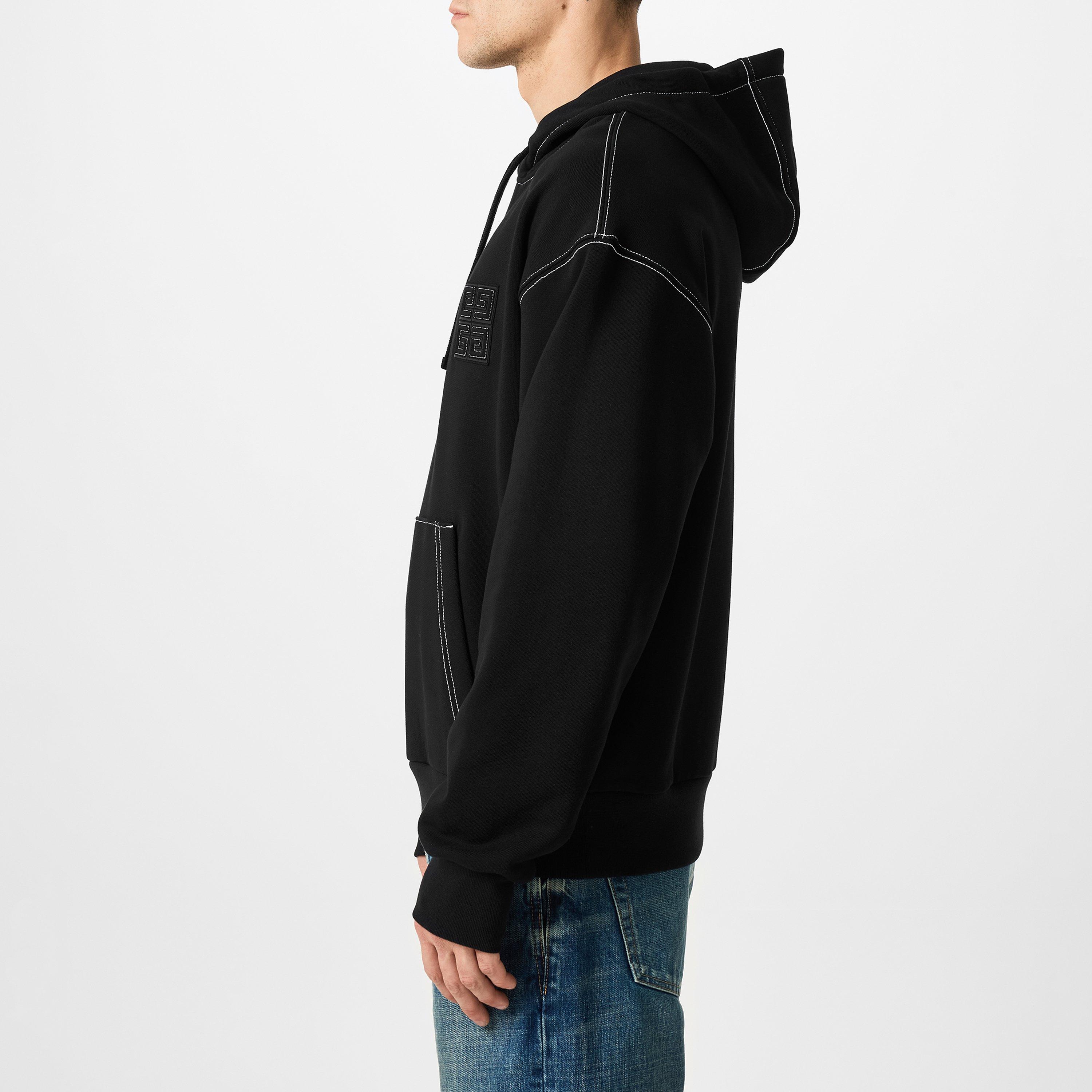 Black - GIVENCHY - 4g Hoodie - 2