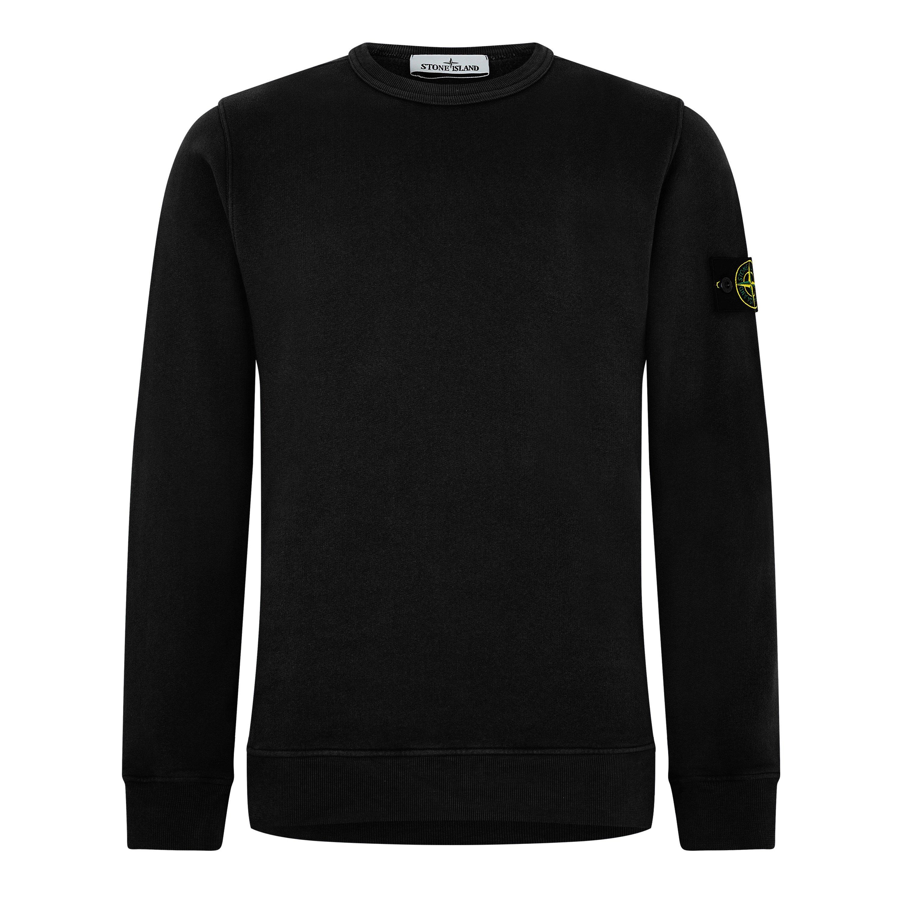 Nero V0029 - Stone Island - Crew Neck Sweatshirt - 5