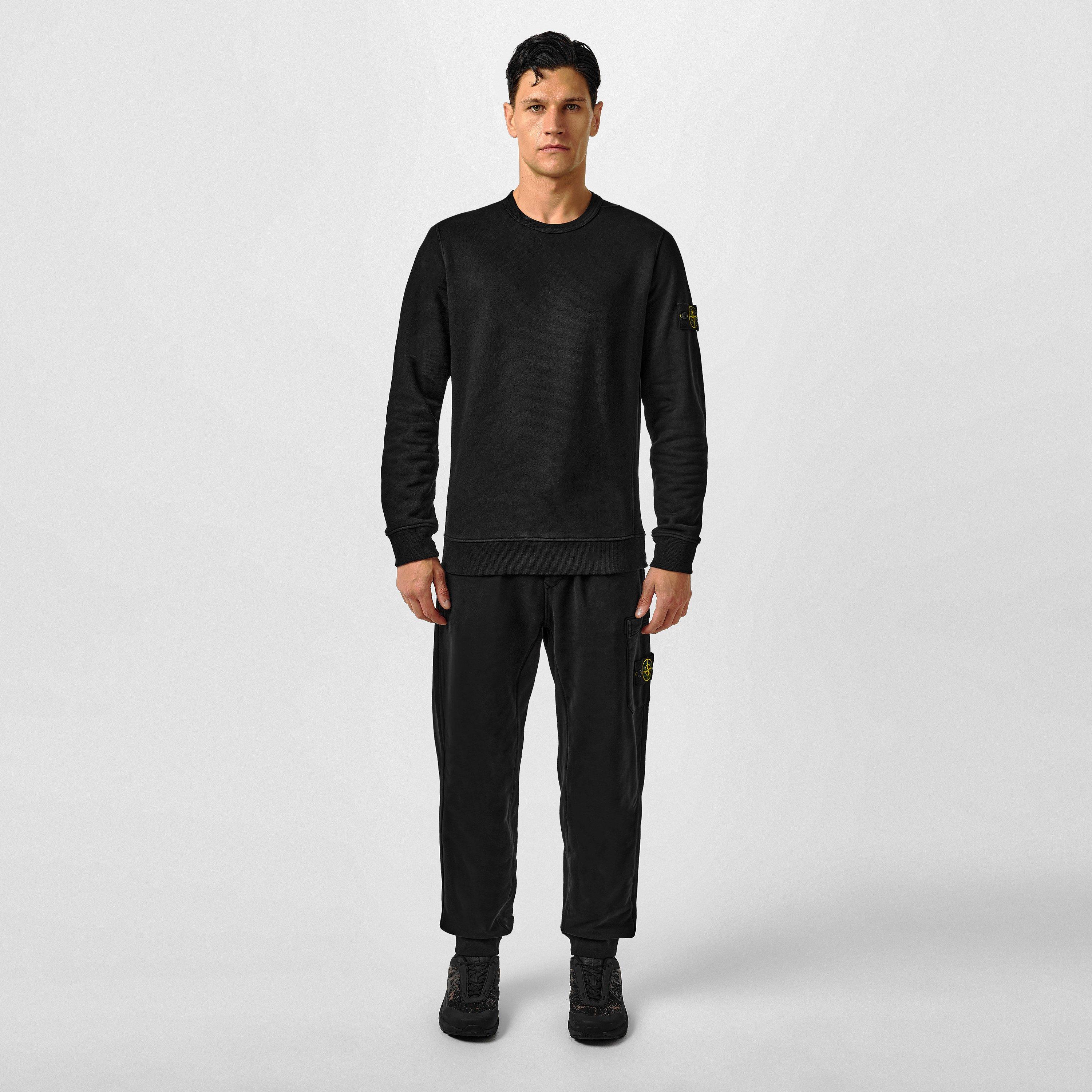 Nero V0029 - Stone Island - Crew Neck Sweatshirt - 4
