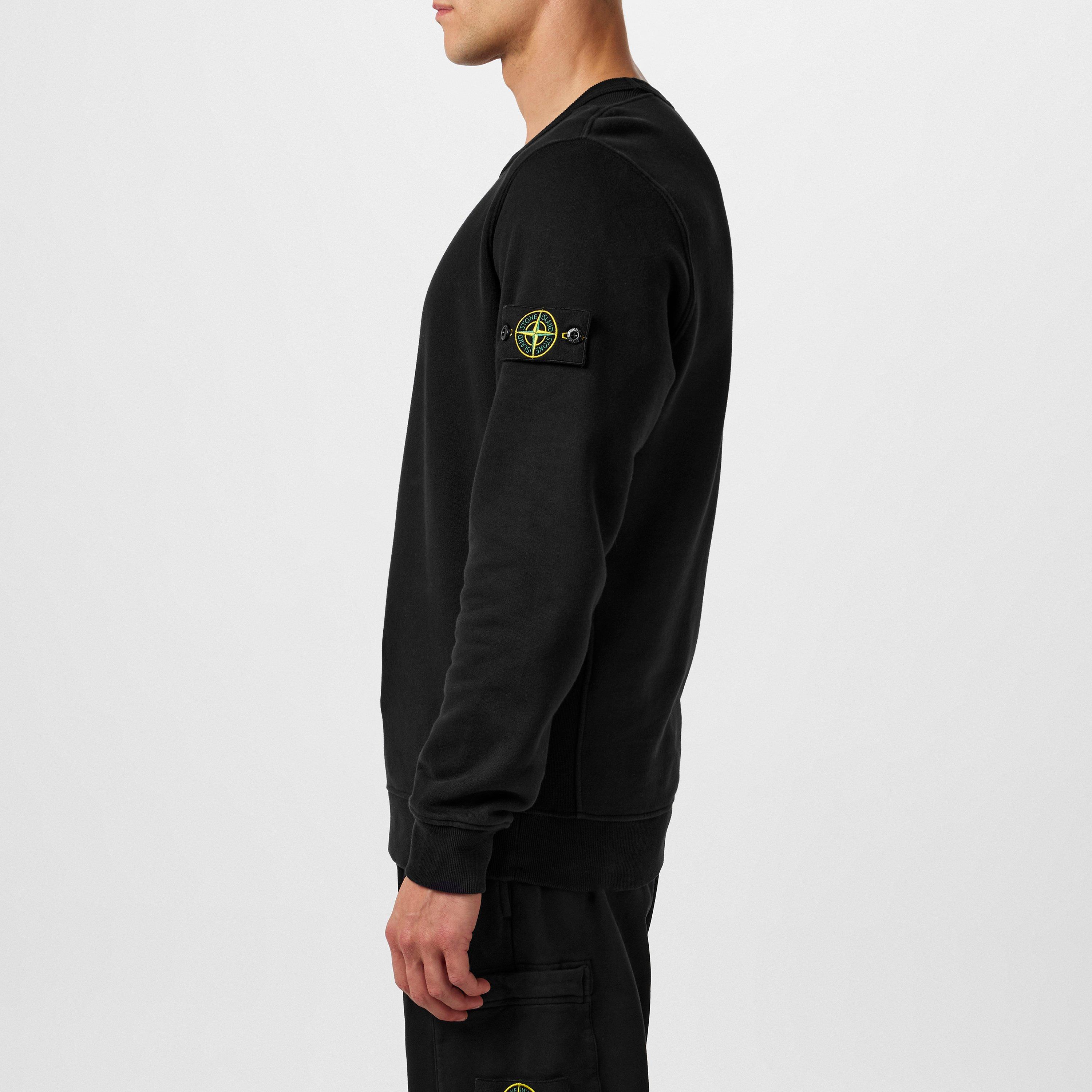 Nero V0029 - Stone Island - Crew Neck Sweatshirt - 5