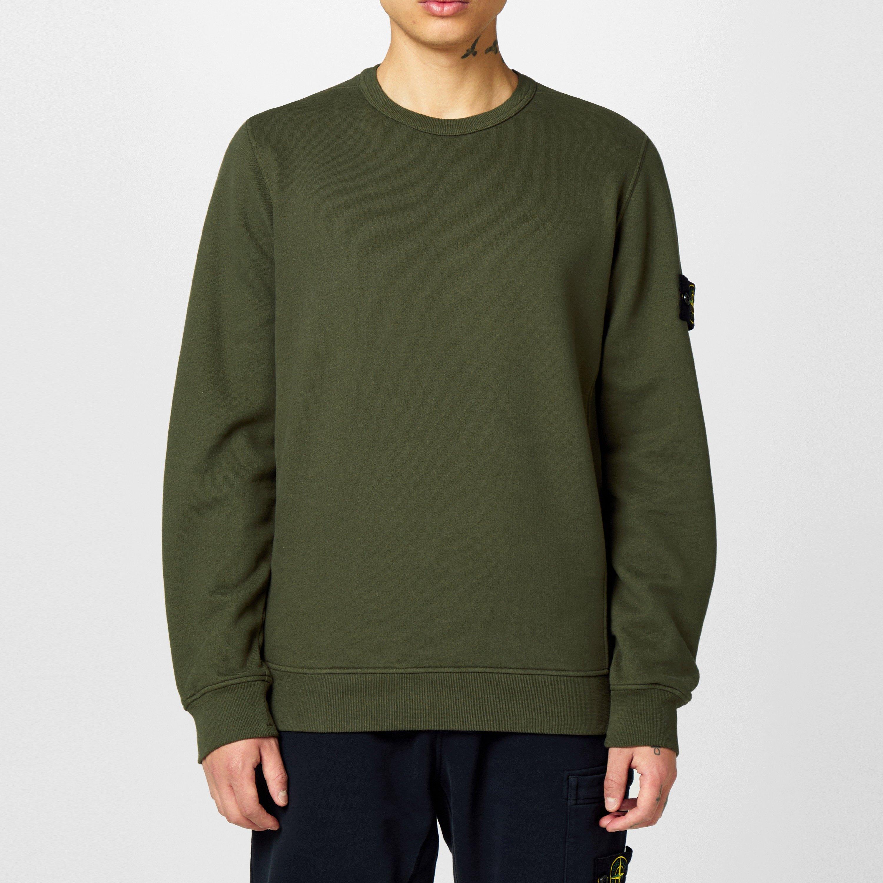 Stone Island Crew Neck Sweatshirt Crew Sweaters Cruise Fashion