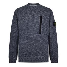 Stone Island Zipped Pocket Sweatshirt