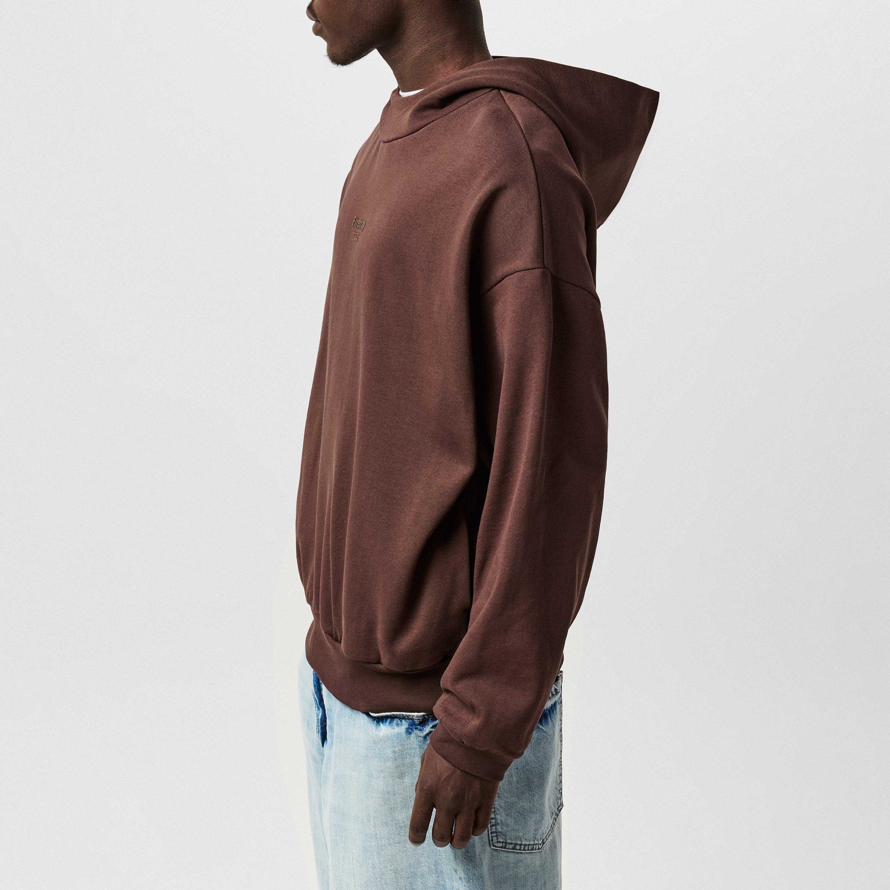 Marron - Firetrap - Men's Tonal Hoodie - 5
