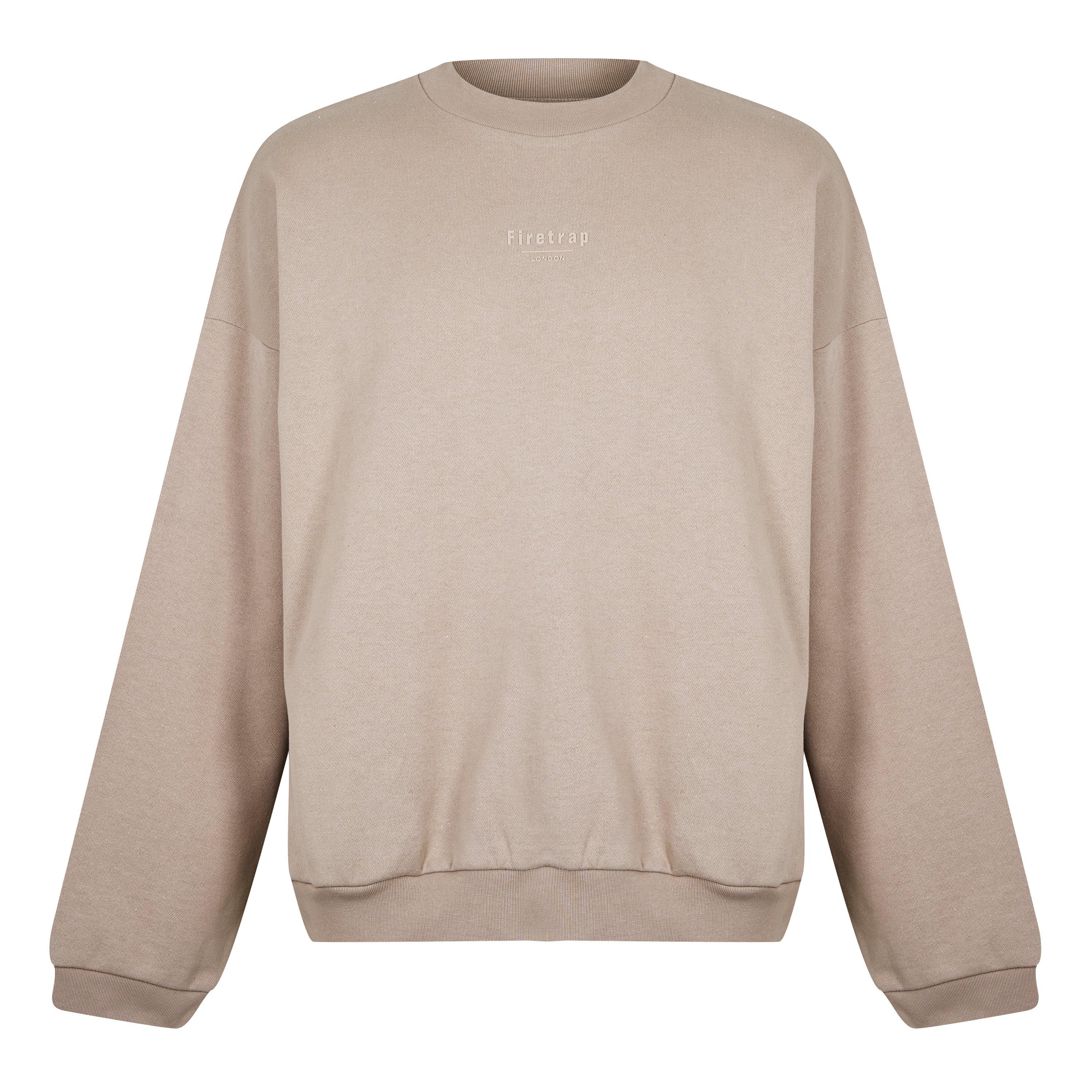 Beige - Firetrap - Tonal Sweater Mens - 1