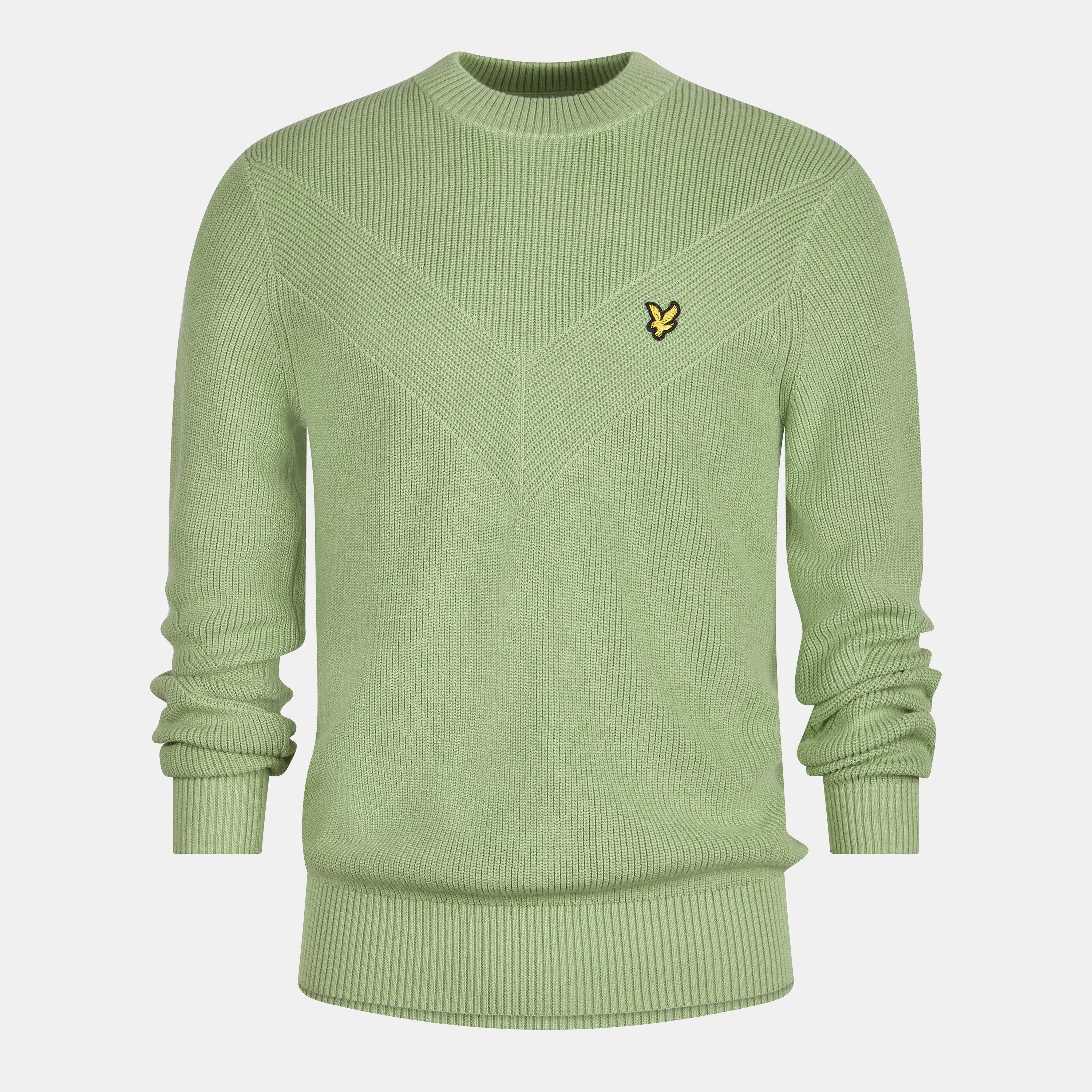 Lyle And Scott Men's Chevron Jumper - Glencoe Green - S