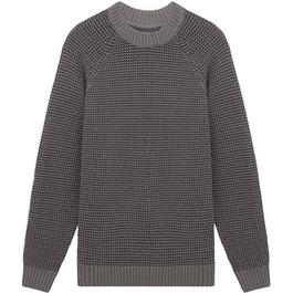 Lyle and Scott Birdseye Mock Jumper