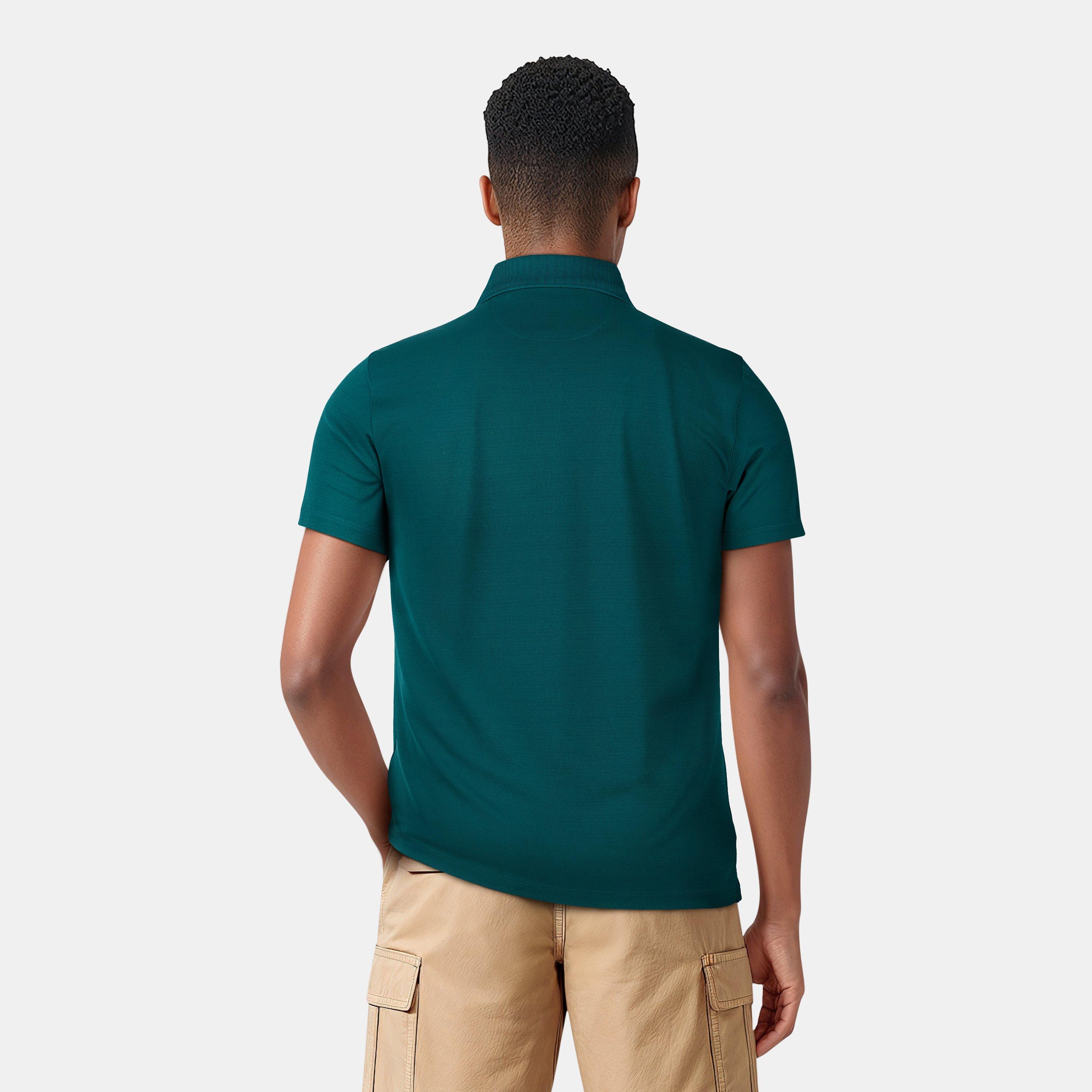 Green de golf - Lyle and Scott - Men's Golf Tech Short-Sleeve Polo Shirt - 4