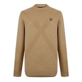 Lyle and Scott Logo Crew Jumper