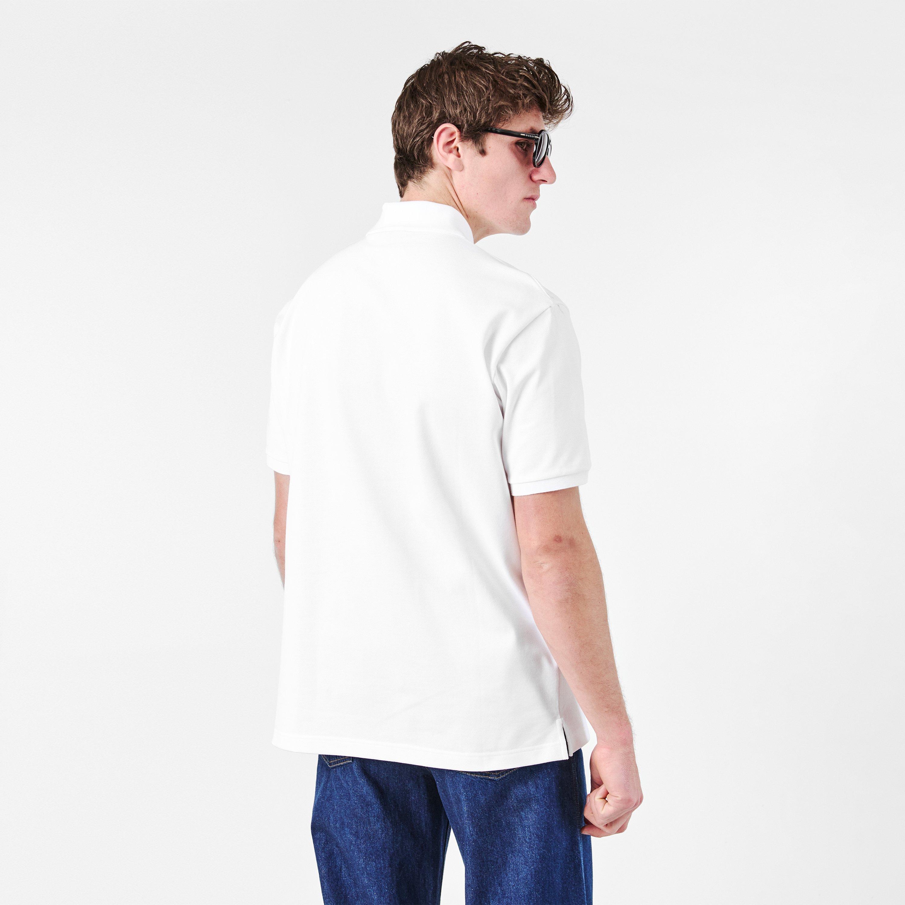 White/Mc - Gucci - Web Stripe Polo Shirt - 4