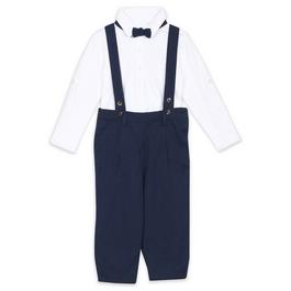 Hello World Baby Baby Boy Occasion Dungaree