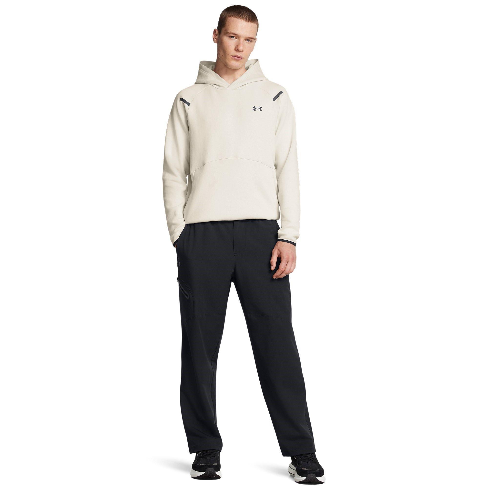 Sum White/Black - Under Armour - Men's Unstoppable Fleece Hoodie - 5