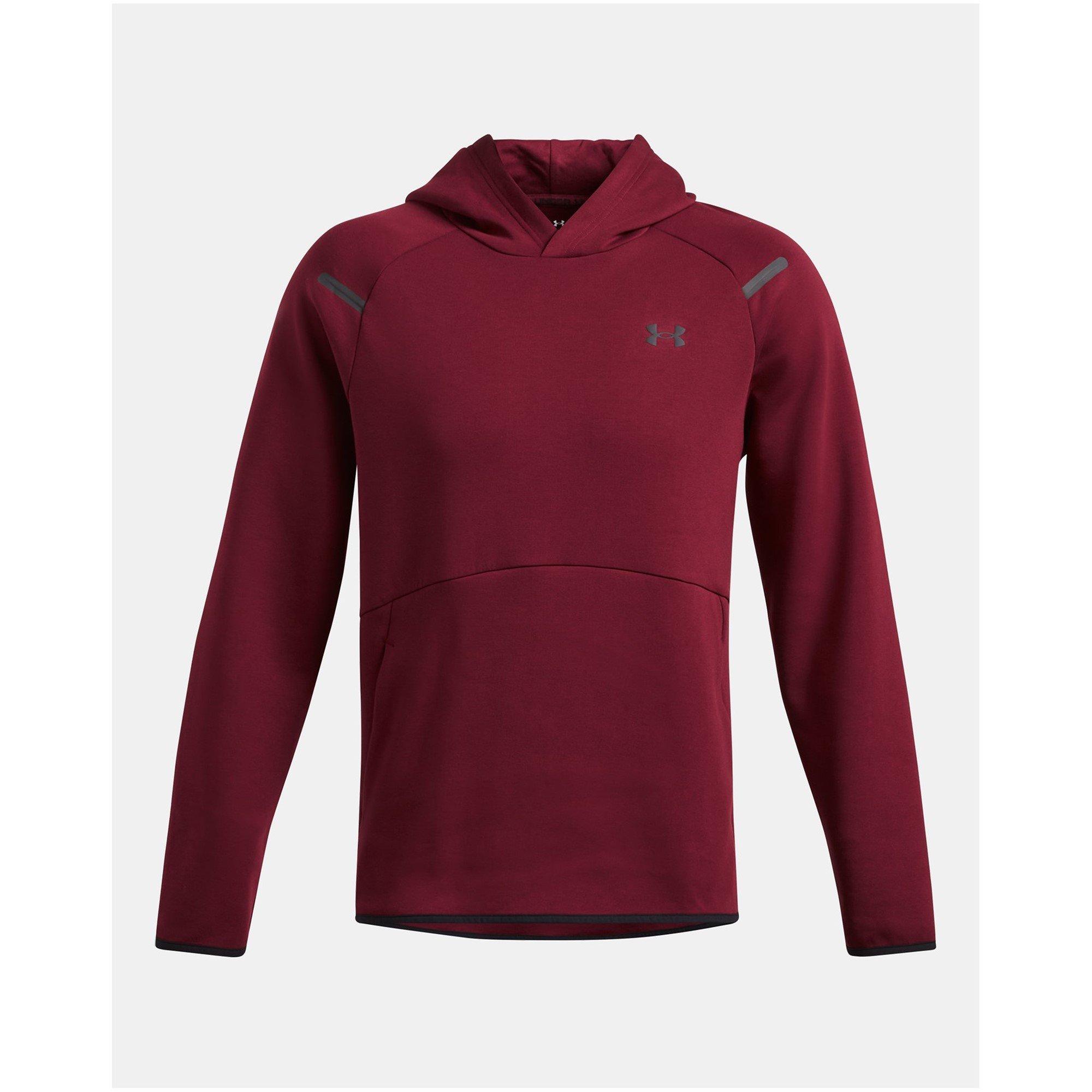 Under Armour Men's Unstoppable Fleece Hoodie - Red - XL