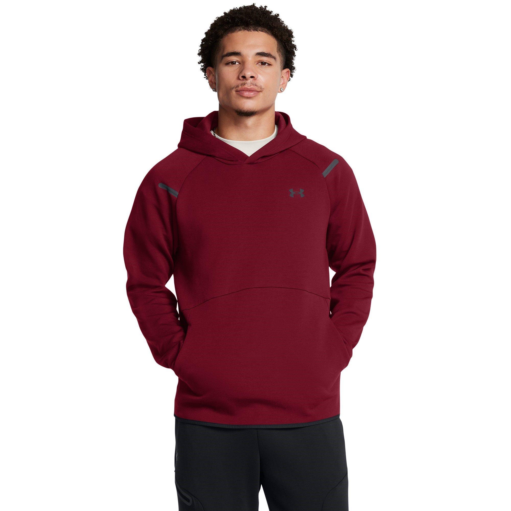 Red - Under Armour - Men's Unstoppable Fleece Hoodie - 3