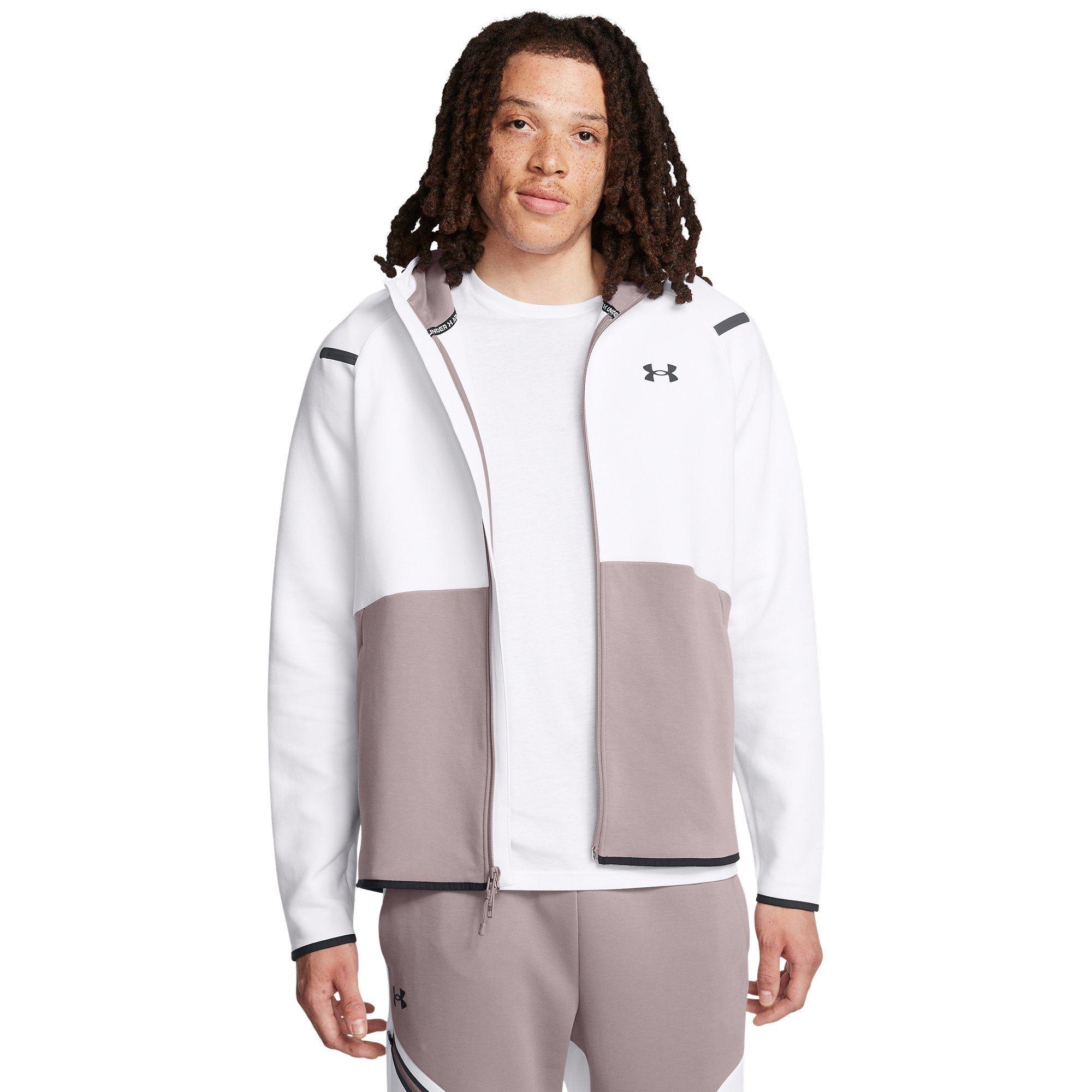 Tetra Grey - Under Armour - Unstoppable Fleece Full-Zip Hoodie - 2