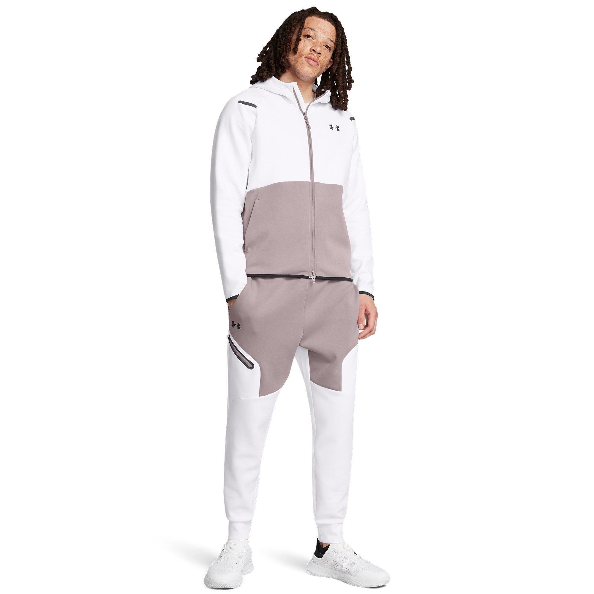 Tetra Grey - Under Armour - Unstoppable Fleece Full-Zip Hoodie - 4