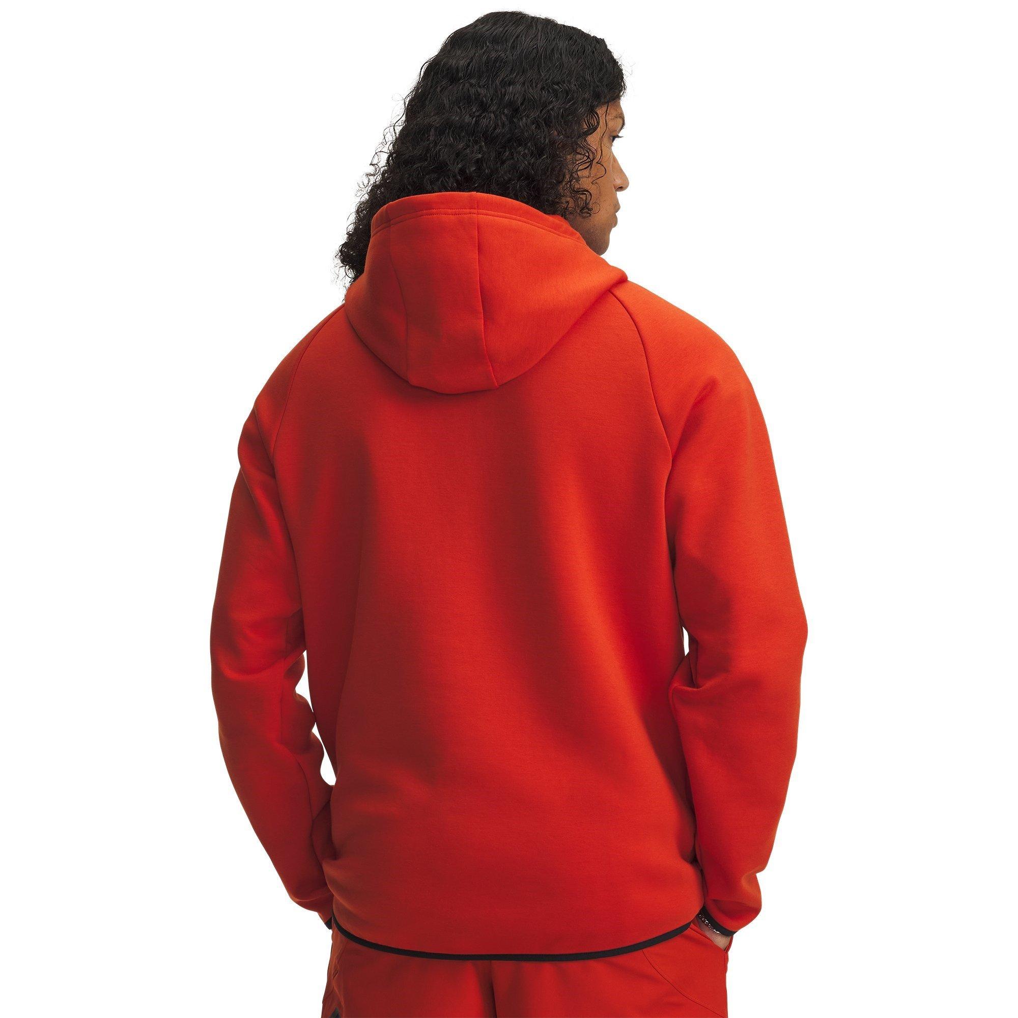 Surplus Orange - Under Armour - Men's Unstoppable Fleece Full-Zip Hoodie - 2
