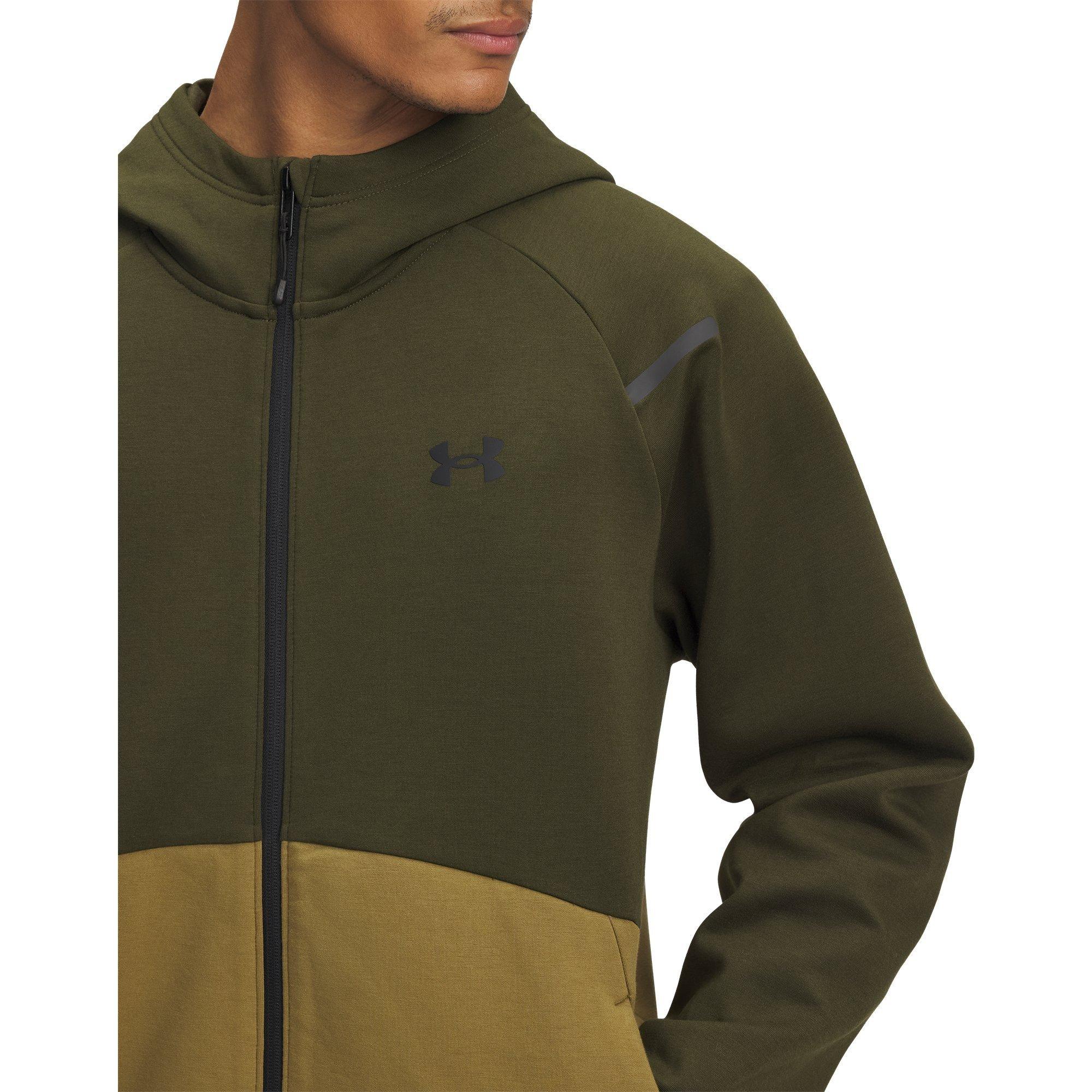 Groen - Under Armour - Men's Unstoppable Fleece Full-Zip Hoodie - 3