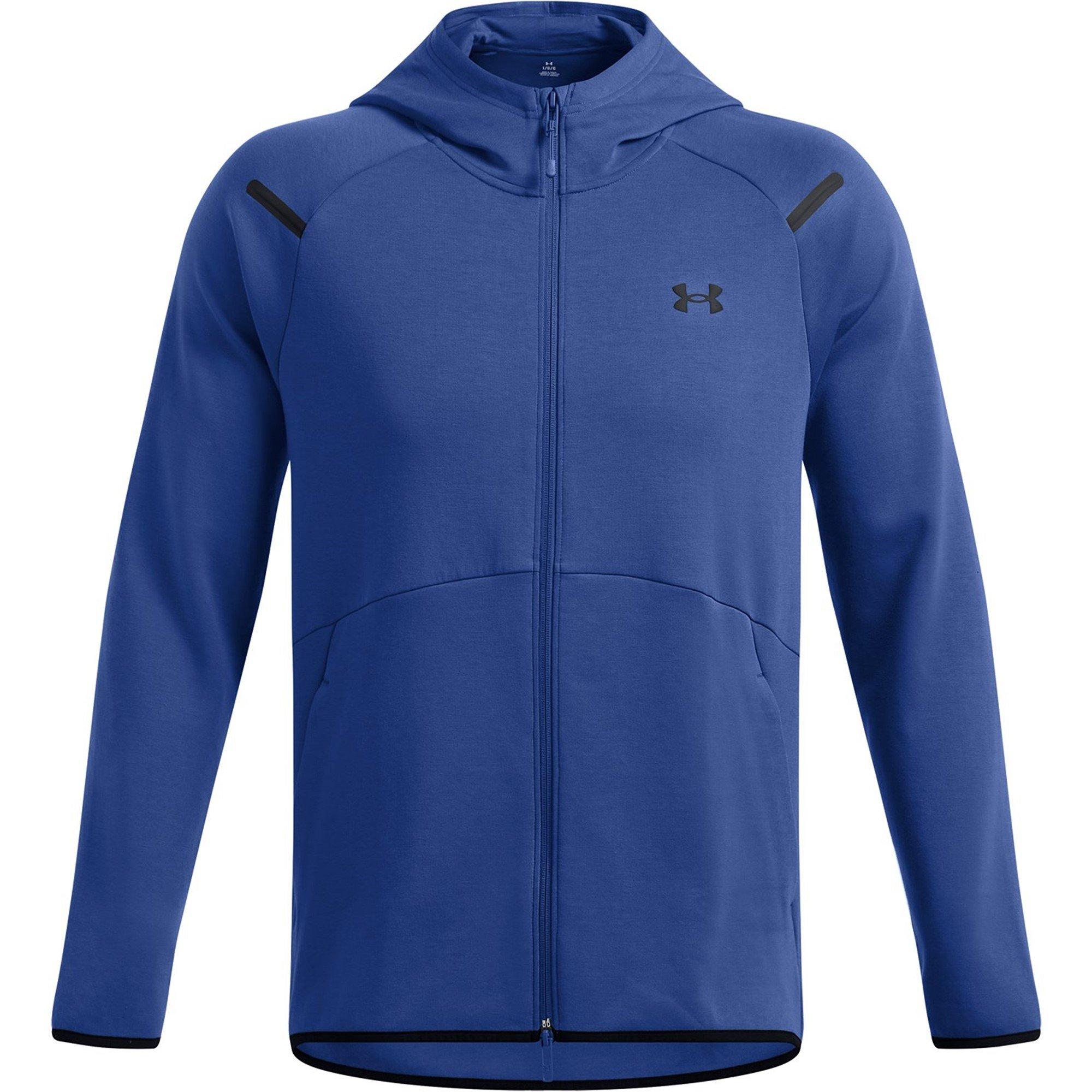 Under Armour Men's Unstoppable Fleece Full-Zip Hoodie - Blue - M