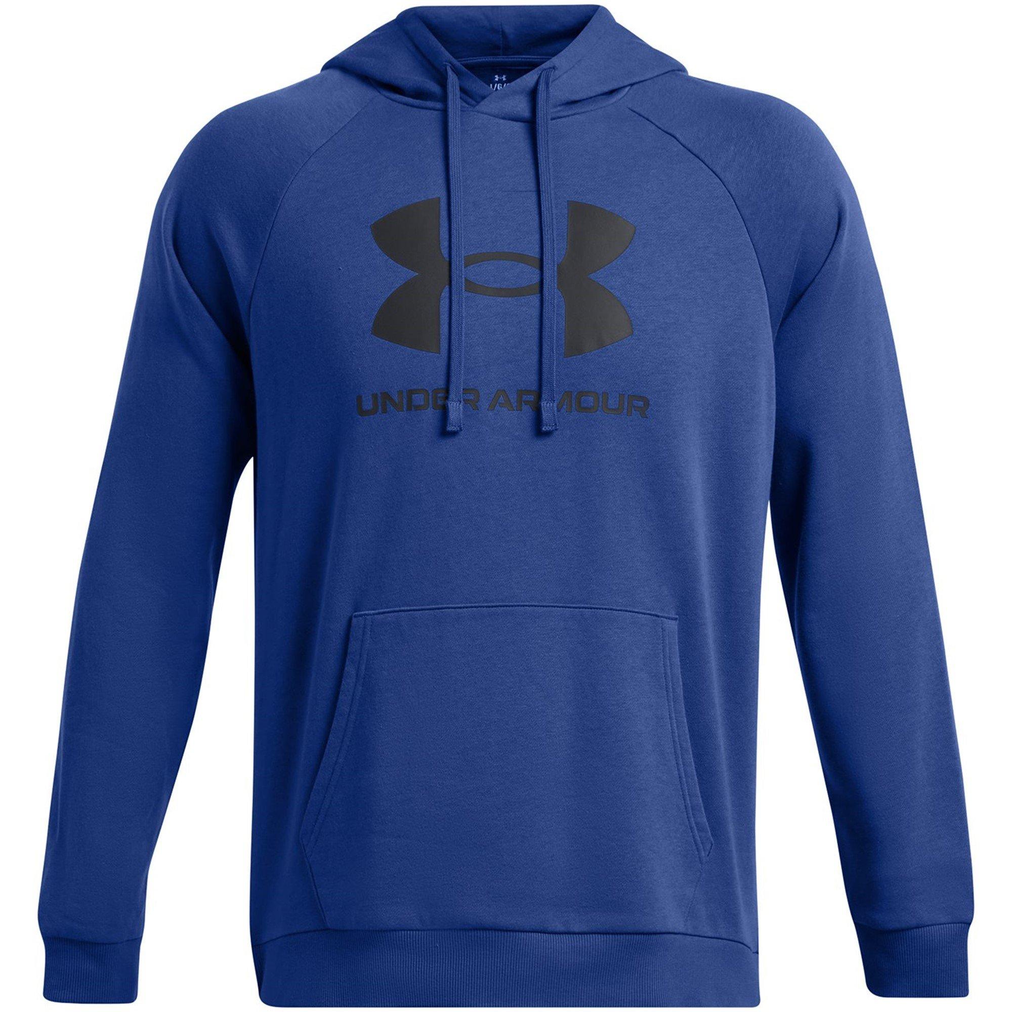 Blau - Under Armour - Men's Rival Fleece Logo Performance Hoodie - 1