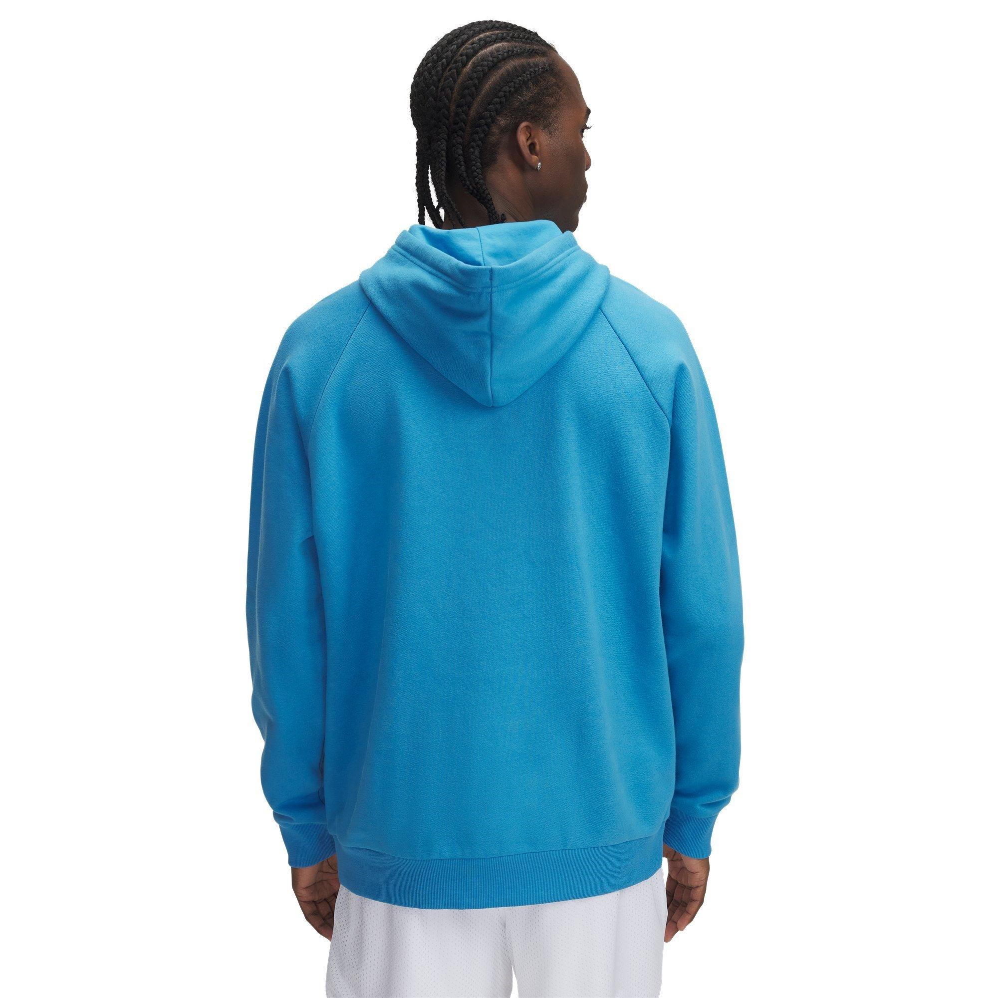 Blue - Under Armour - Men's Rival Fleece Logo Performance Hoodie - 2
