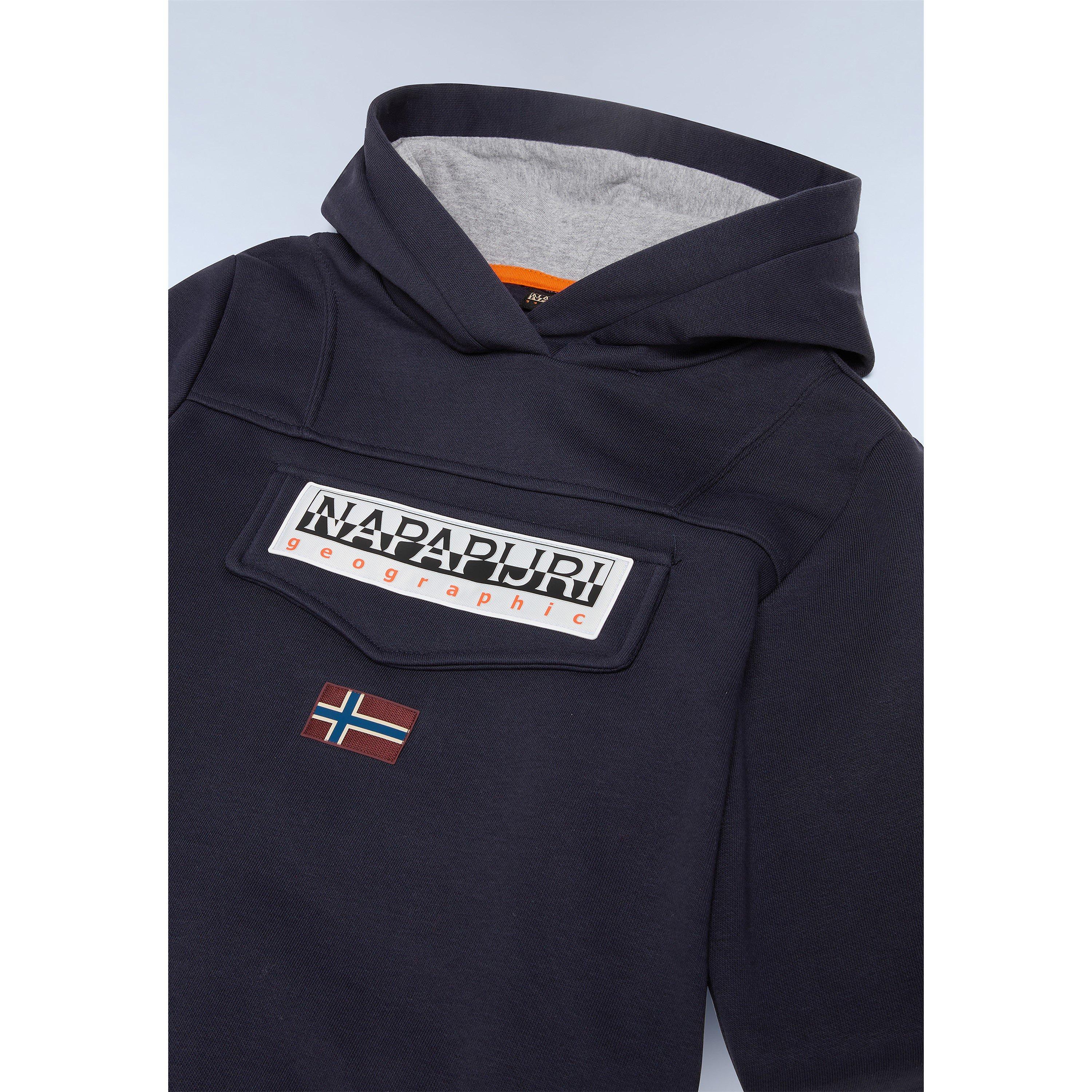 Blu Marine 176 - Napapijri - Burgee Hoodie Juniors - 3