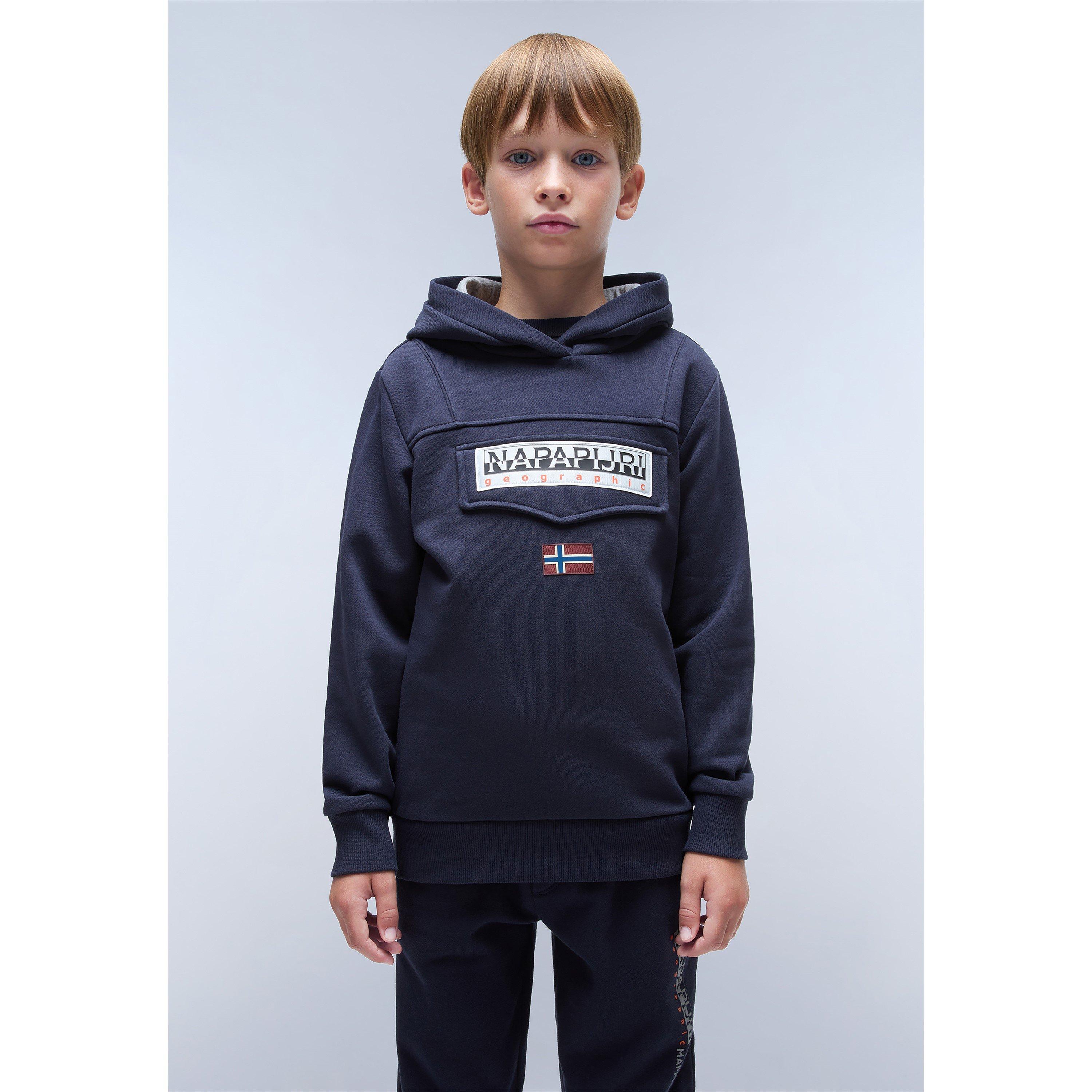 Blu Marine 176 - Napapijri - Burgee Hoodie Juniors - 4