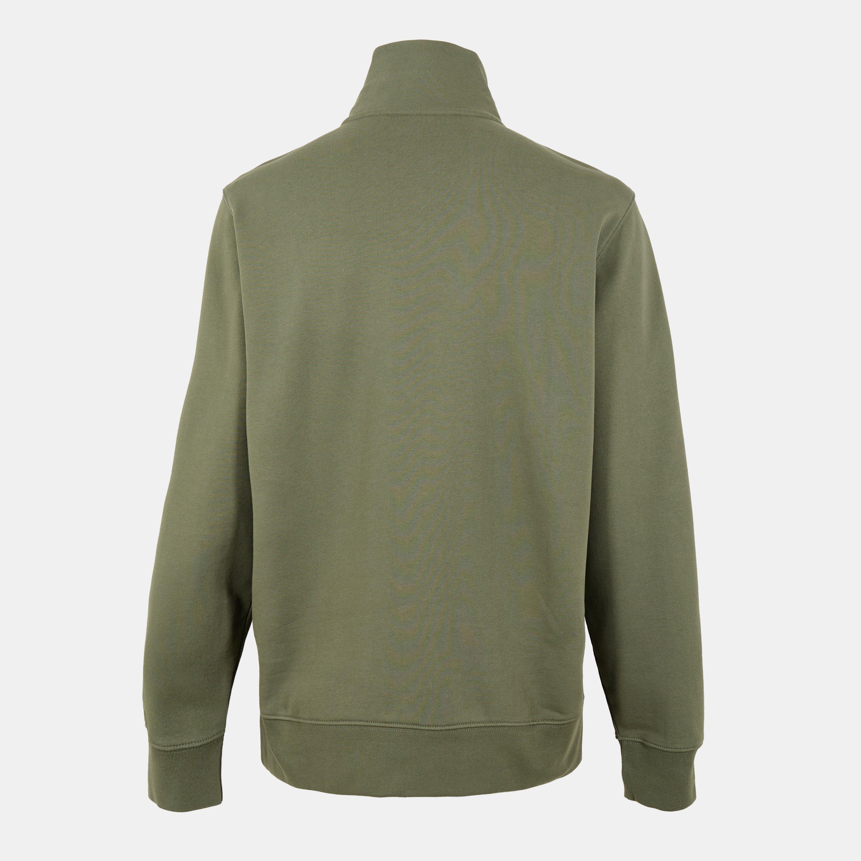 Mosegrøn Oliven - Levis - Quarter Zip Sweatshirt - 2